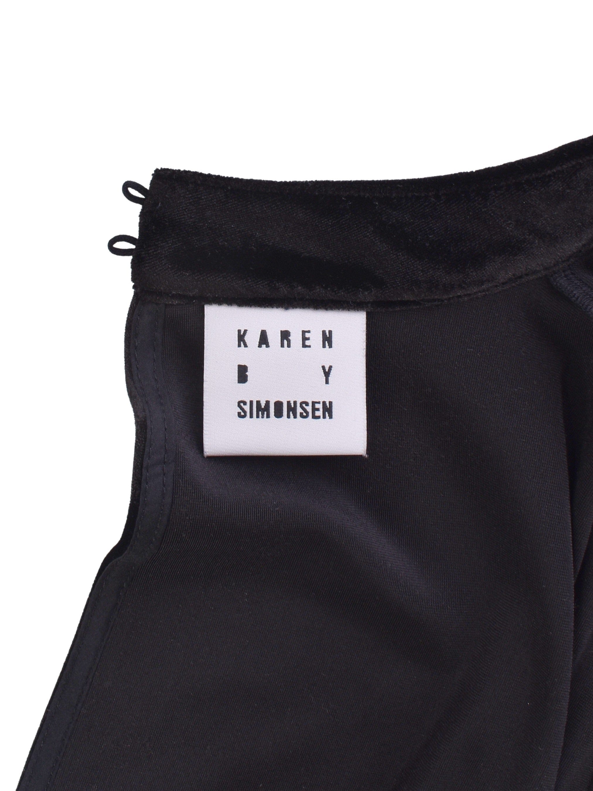 Karen By Simonsen Bluse - 38 / Sort / Kvinde - SassyLAB Secondhand