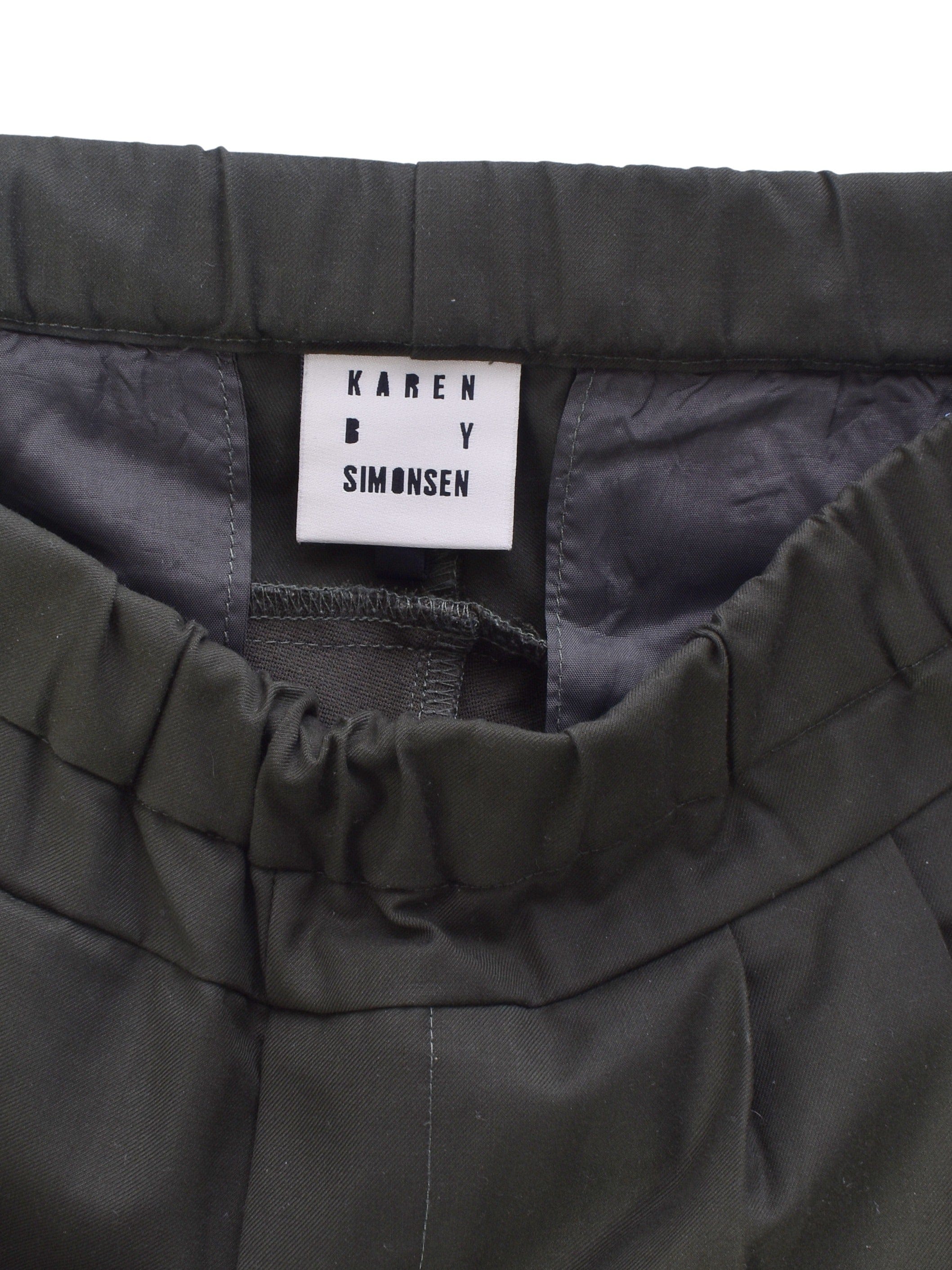 Karen By Simonsen Bukser - 36 / Grøn / Kvinde - SassyLAB Secondhand