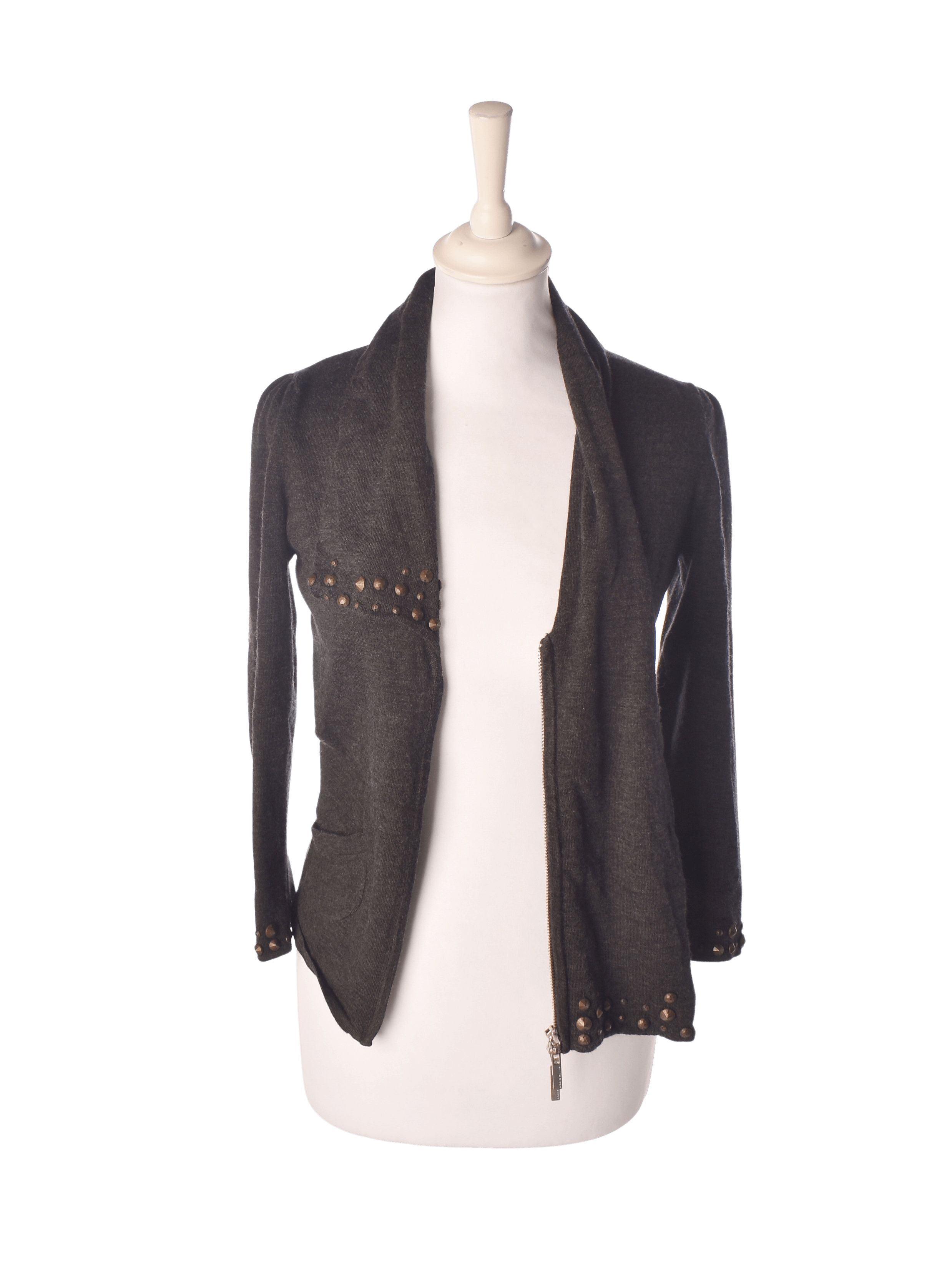 Karen Millen Cardigan - XS / Grå / Kvinde - SassyLAB Secondhand