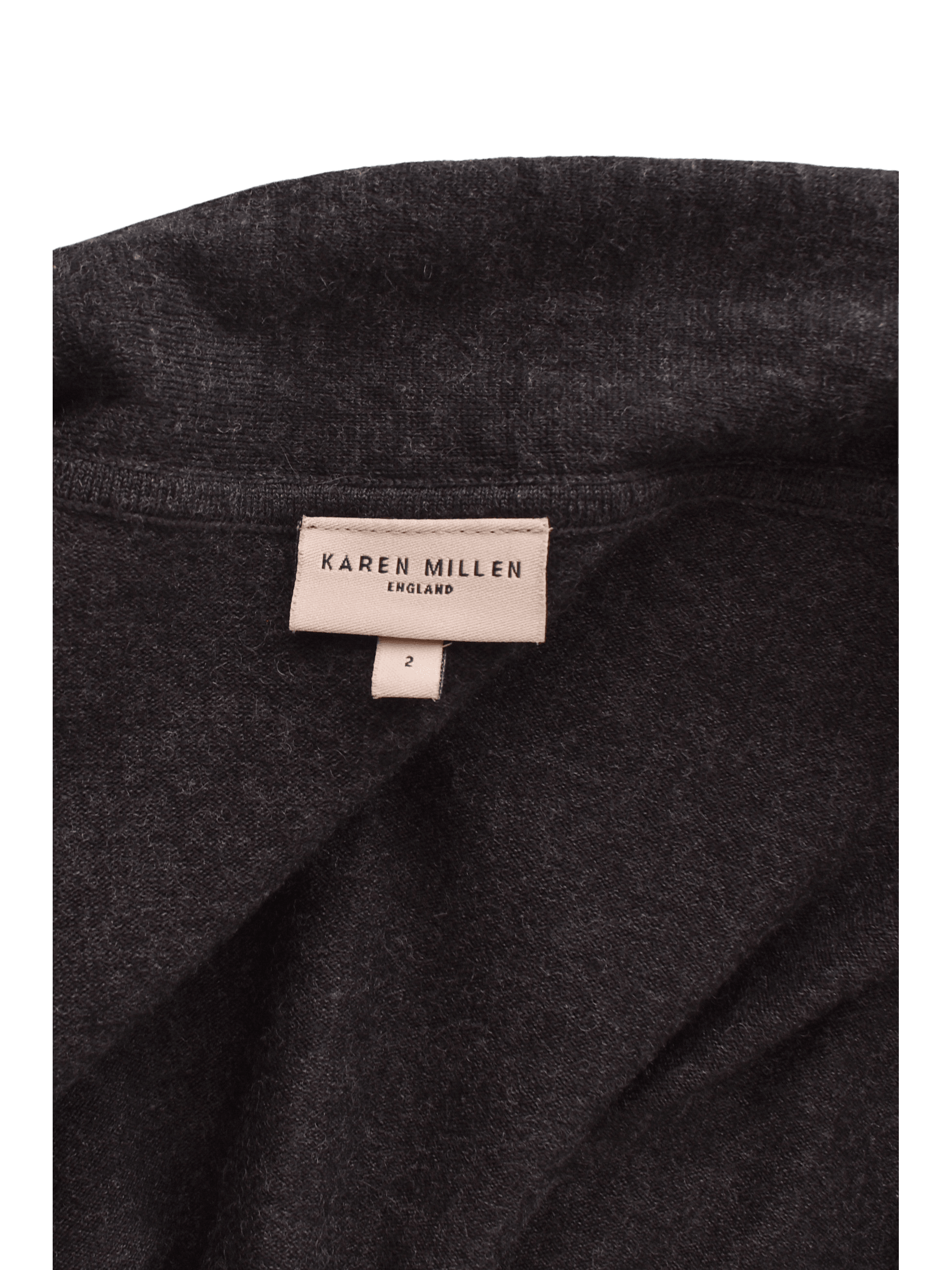 Karen Millen Cardigan - XS / Grå / Kvinde - SassyLAB Secondhand