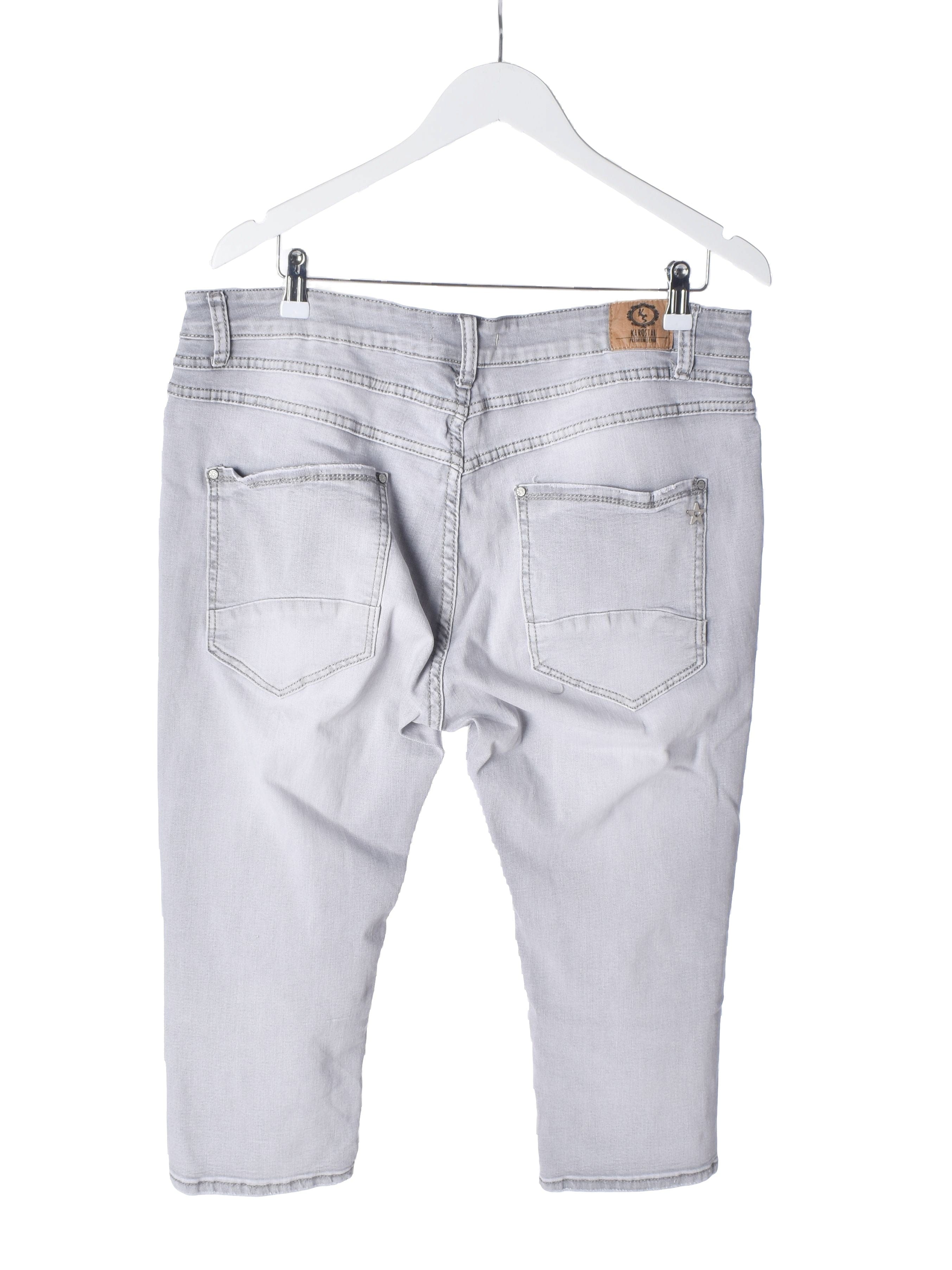 Karostar Jeans - 46 / Grå / Kvinde - SassyLAB Secondhand