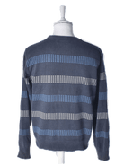 Knowledge Cotton Apparel Sweater - M / Blå / Mand - SassyLAB Secondhand