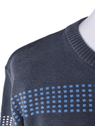 Knowledge Cotton Apparel Sweater - M / Blå / Mand - SassyLAB Secondhand