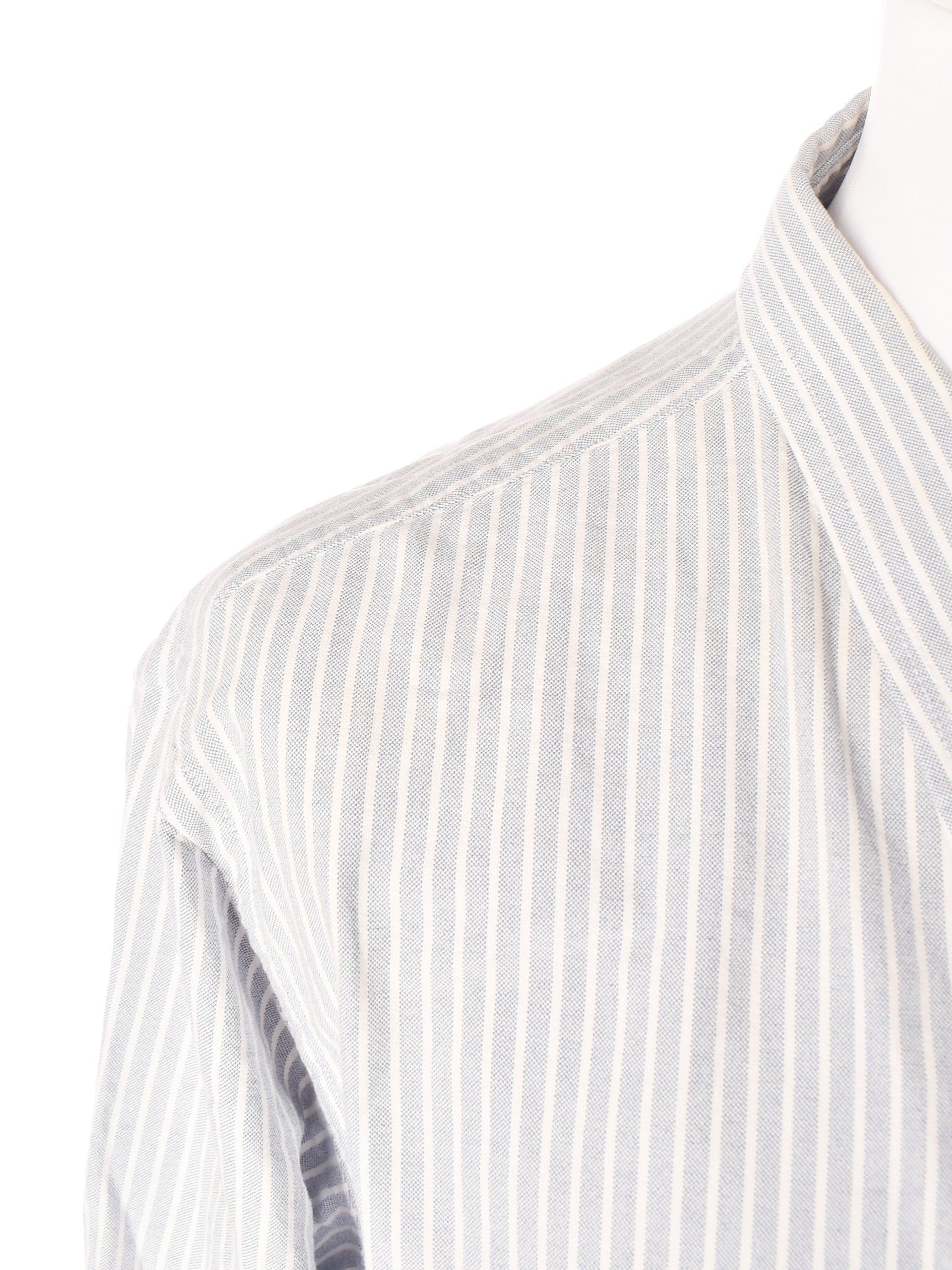 KnowledgeCotton Apparel Skjorte - XXL / Grå / Mand - SassyLAB Secondhand