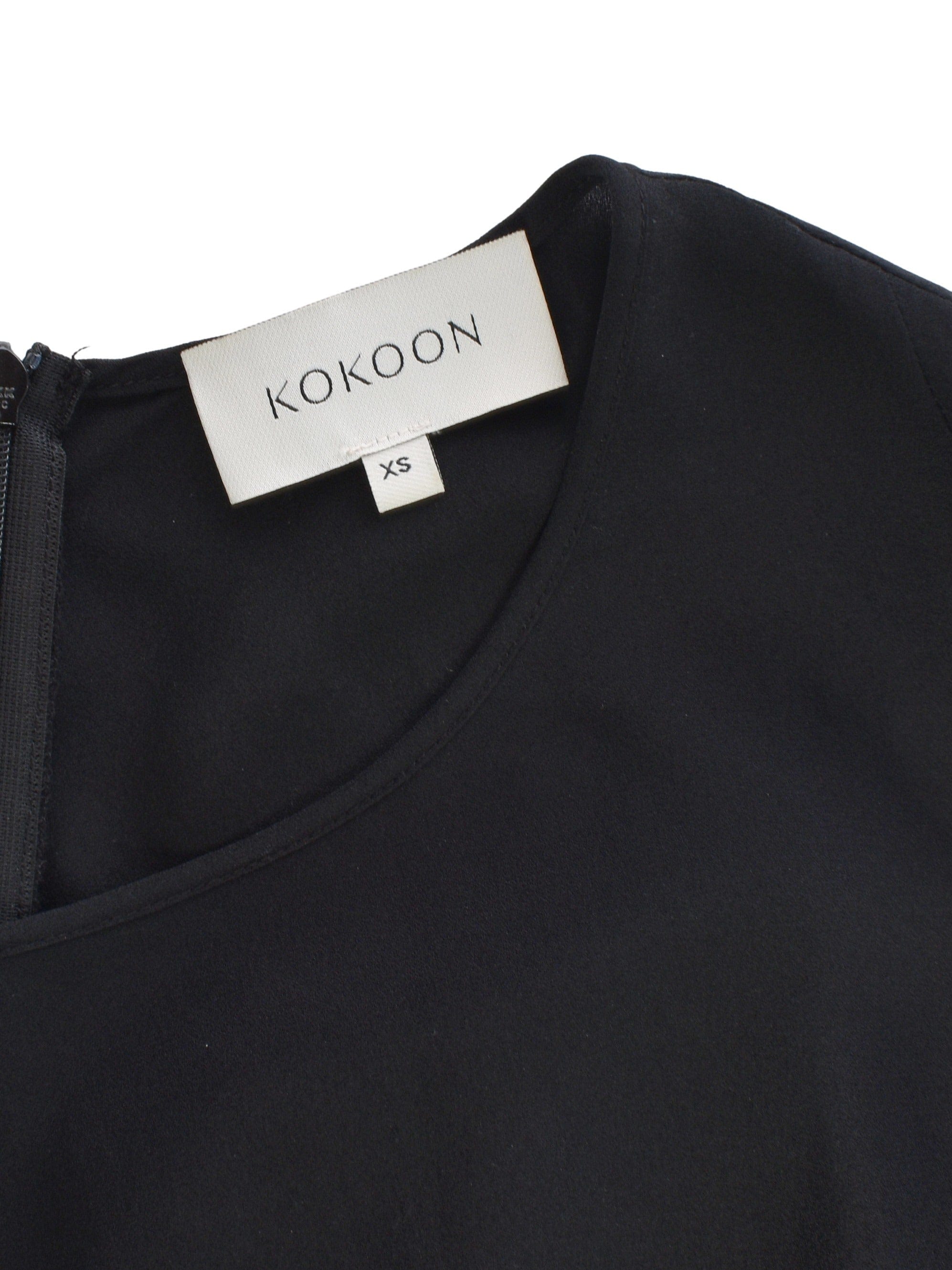 Kokoon Kjole - XS / Sort / Kvinde - SassyLAB Secondhand