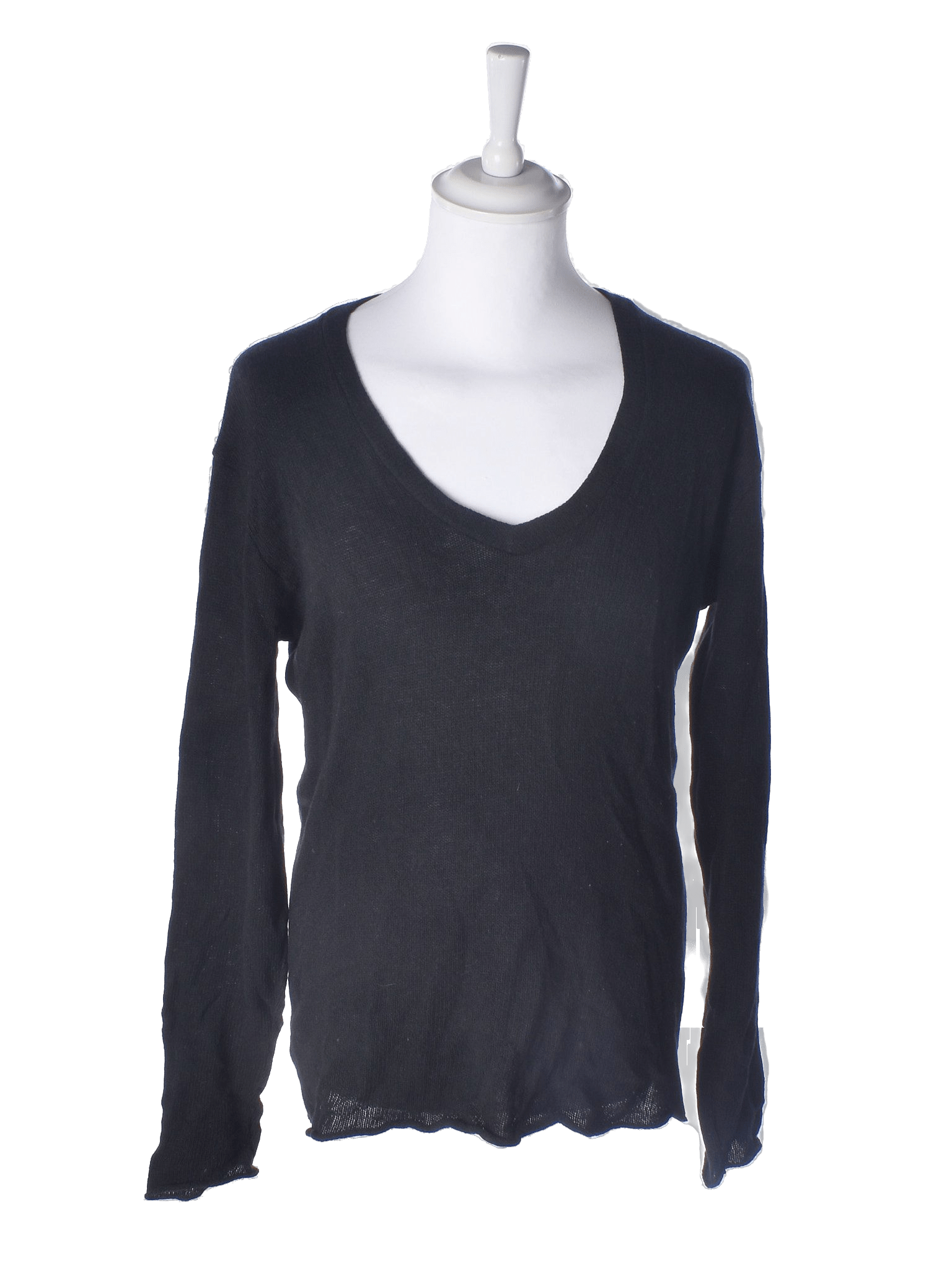 Kristensen du nord Strik - XL / Sort / Kvinde - SassyLAB Secondhand
