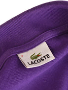 Lacoste T-Shirt - M / Lilla / Mand - SassyLAB Secondhand