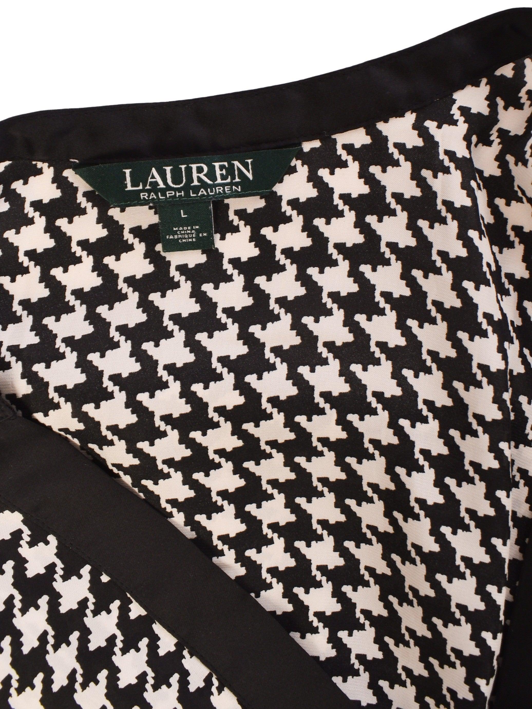 Lauren Ralph Lauren Bluse - L / Sort / Kvinde - SassyLAB Secondhand