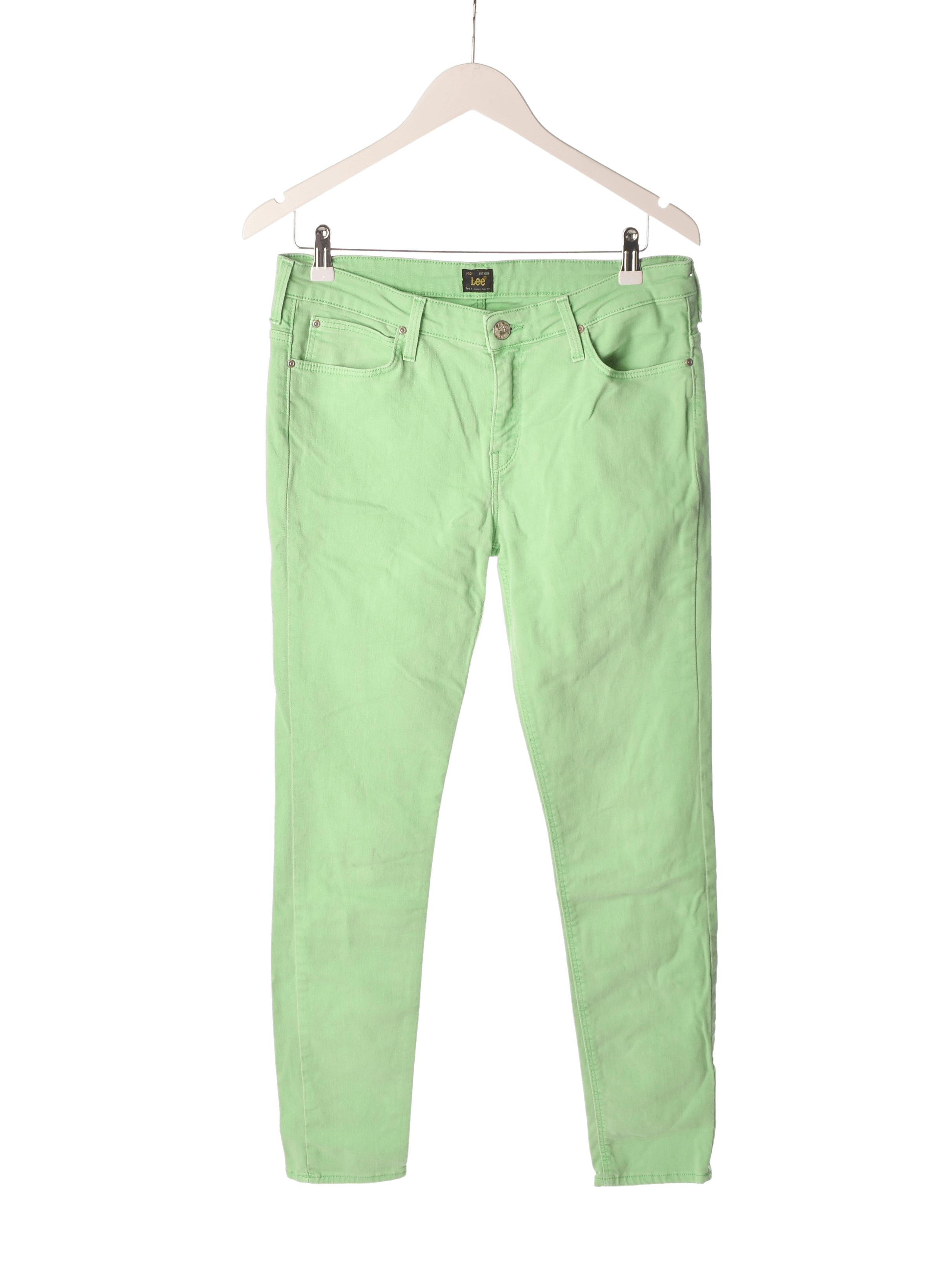 Lee Bukser - W31 L33 / Grøn / Kvinde - SassyLAB Secondhand
