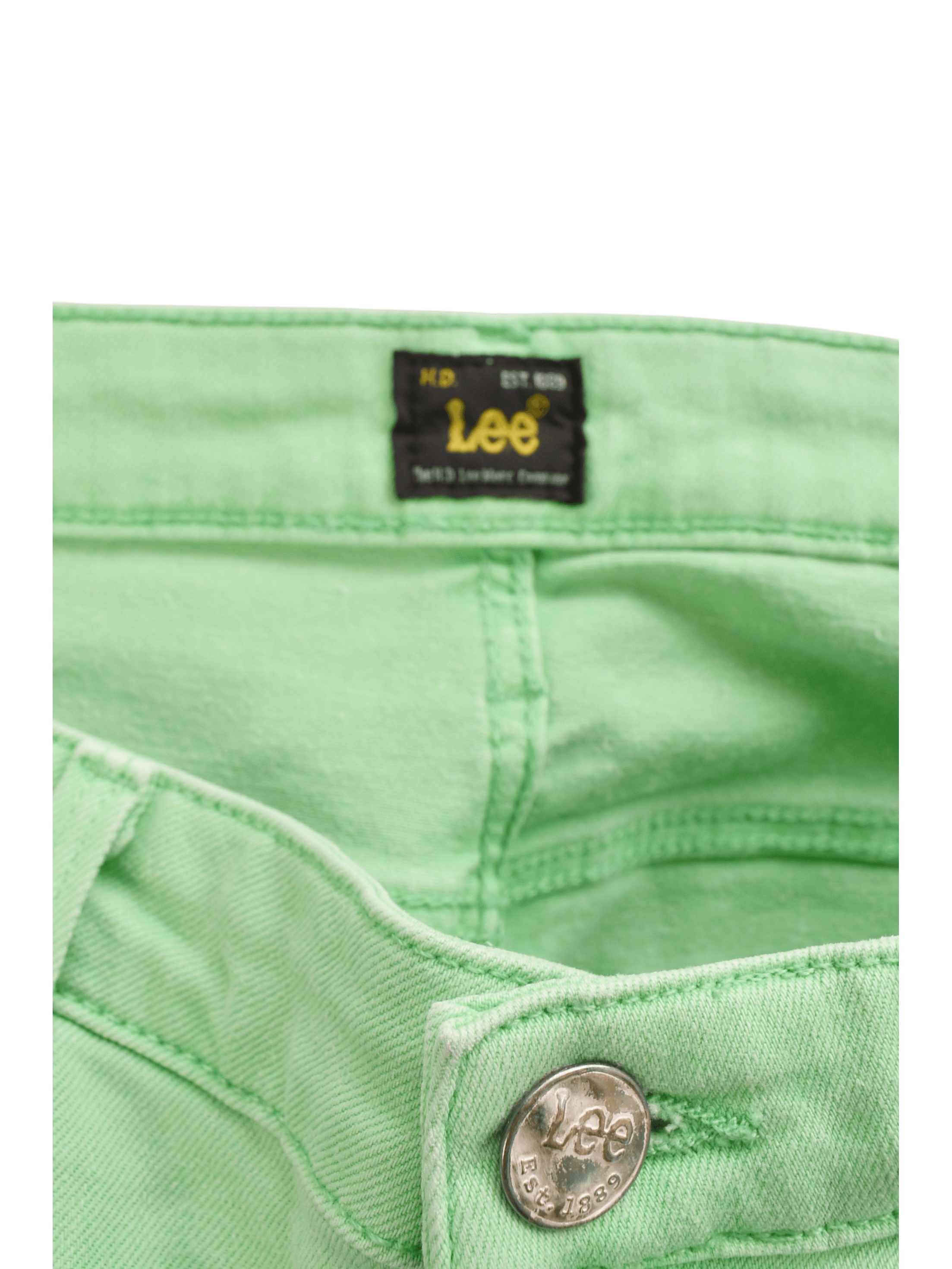 Lee Bukser - W31 L33 / Grøn / Kvinde - SassyLAB Secondhand