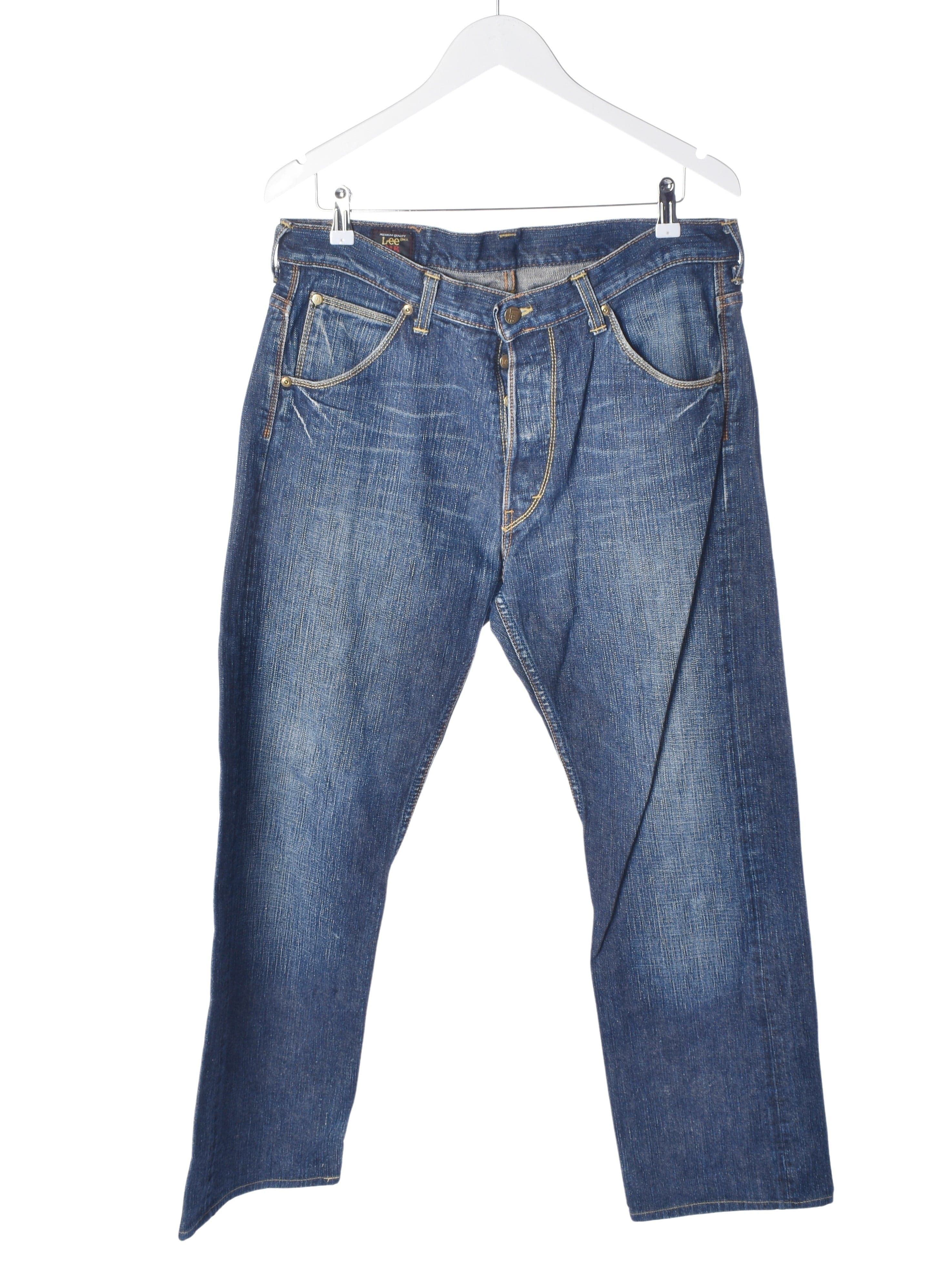 Lee Jeans - W34 L34 / Blå / Kvinde - SassyLAB Secondhand