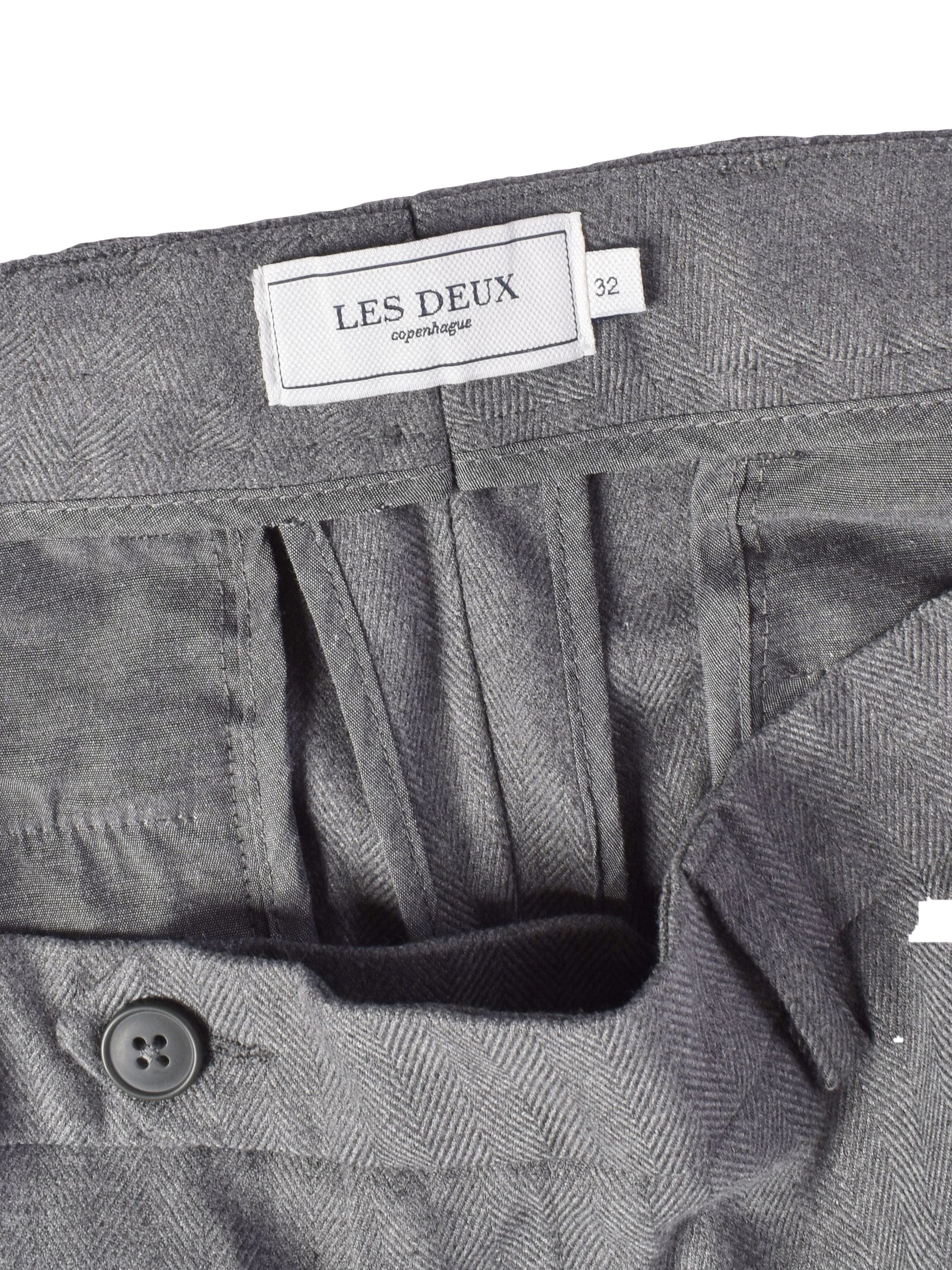 Les Deux Bukser - 32 / Grå / Mand - SassyLAB Secondhand
