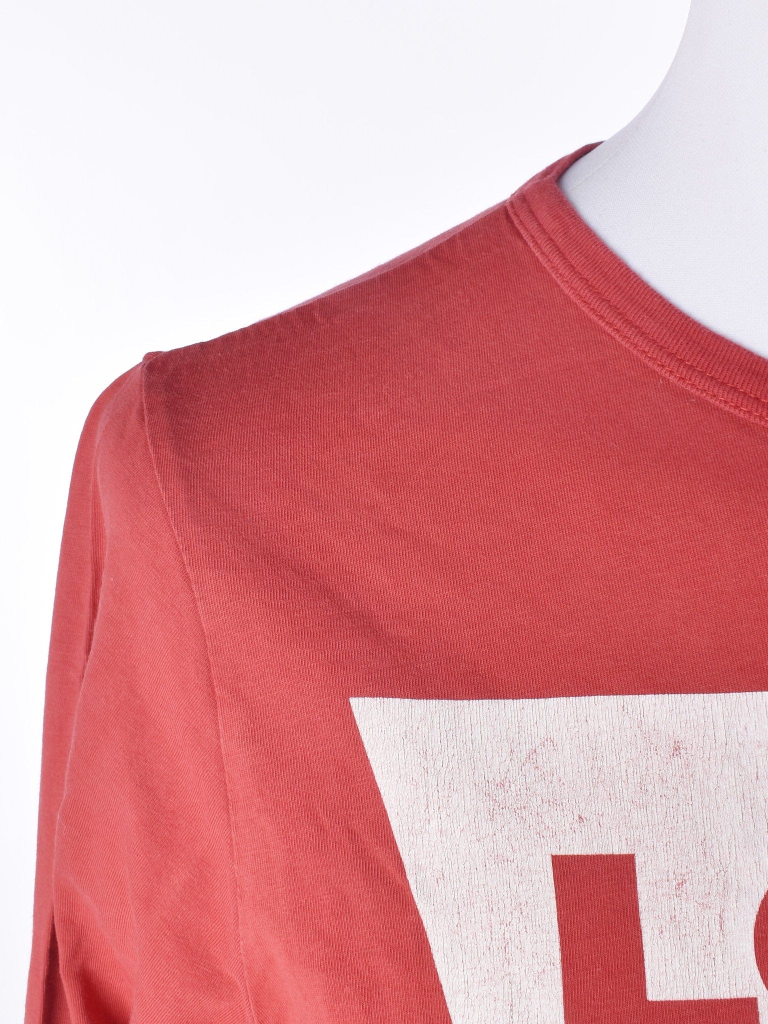 Levi's Bluse - 46 / Rød / Mand - SassyLAB Secondhand