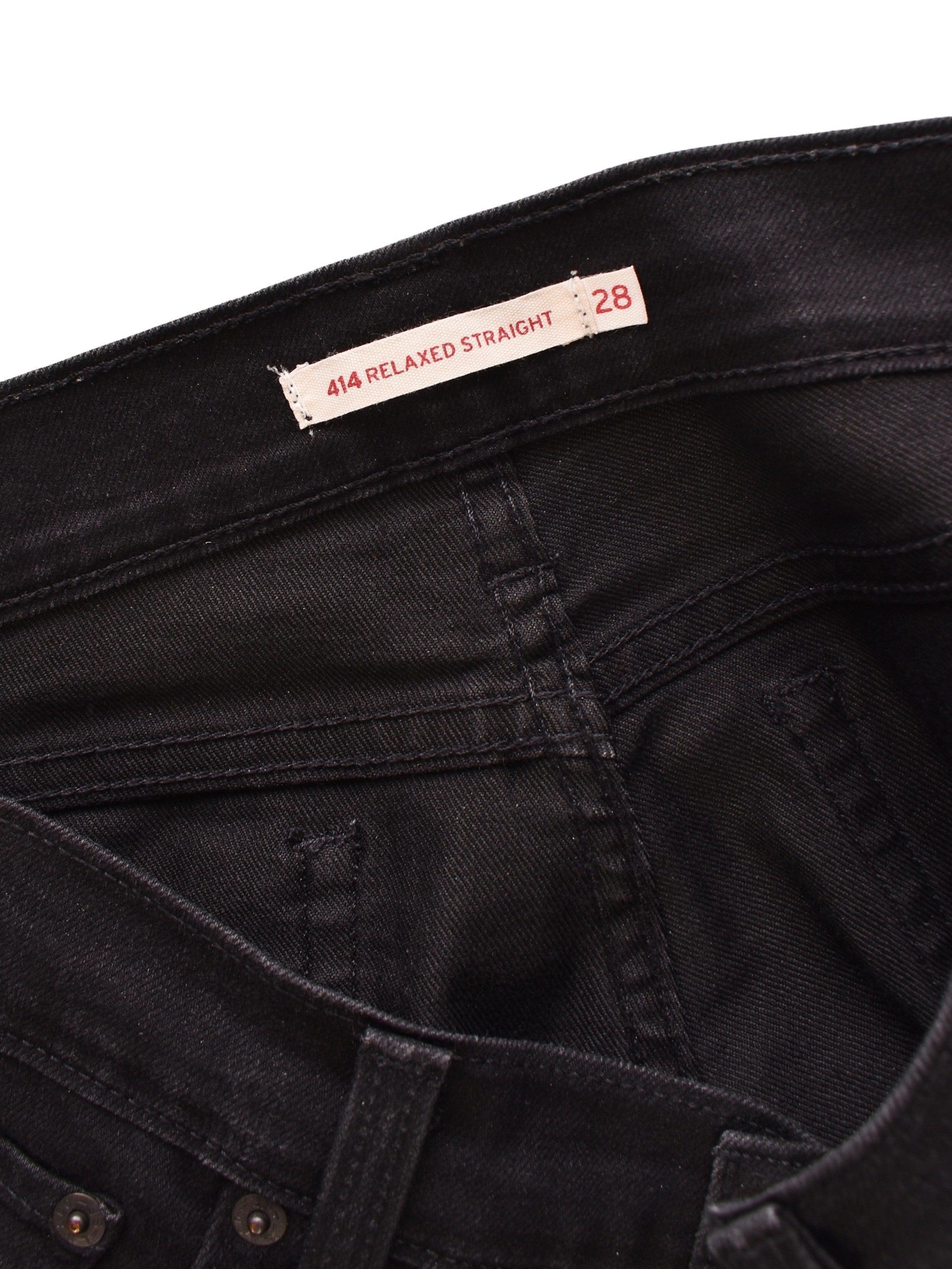 Levi's Jeans - 28 / Sort / Kvinde - SassyLAB Secondhand