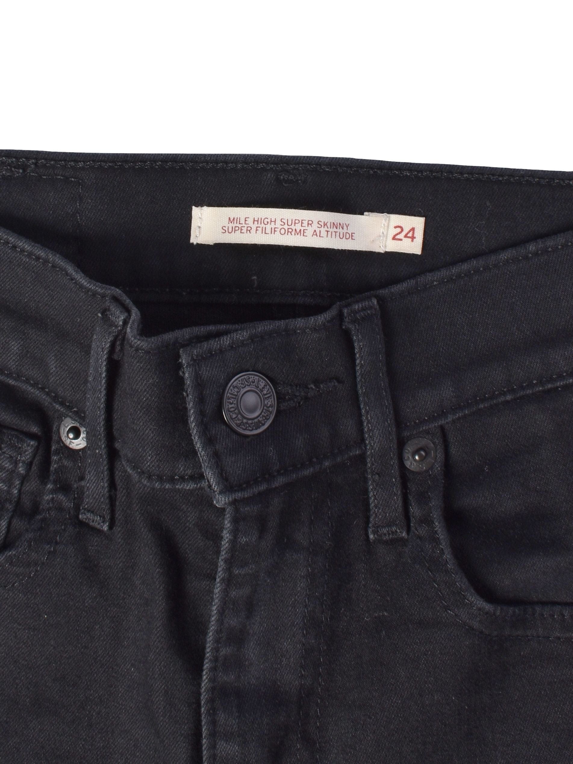 Levi's Jeans - W24 / Sort / Kvinde - SassyLAB Secondhand