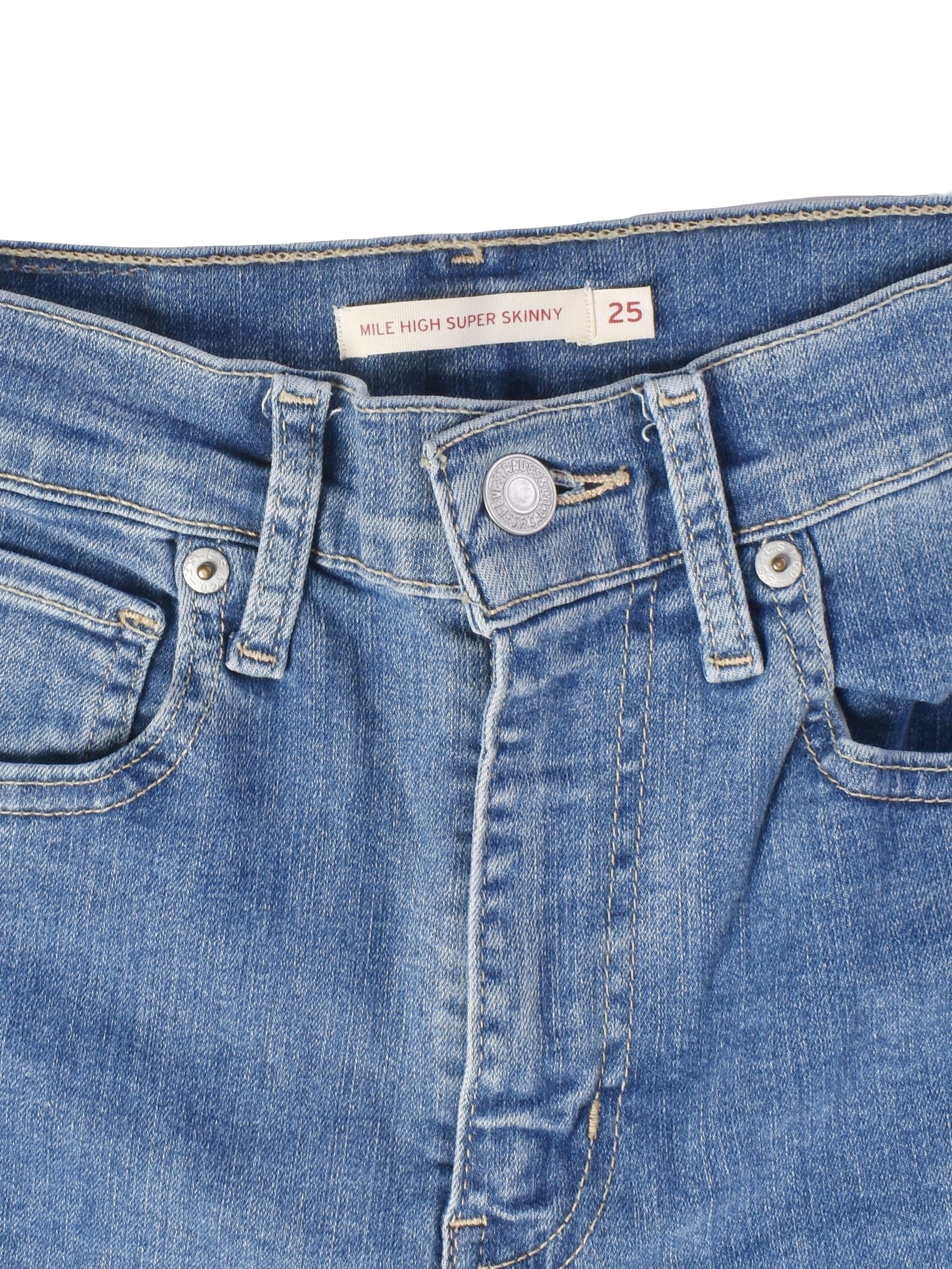 Levi's Jeans - W25 / Blå / Kvinde - SassyLAB Secondhand