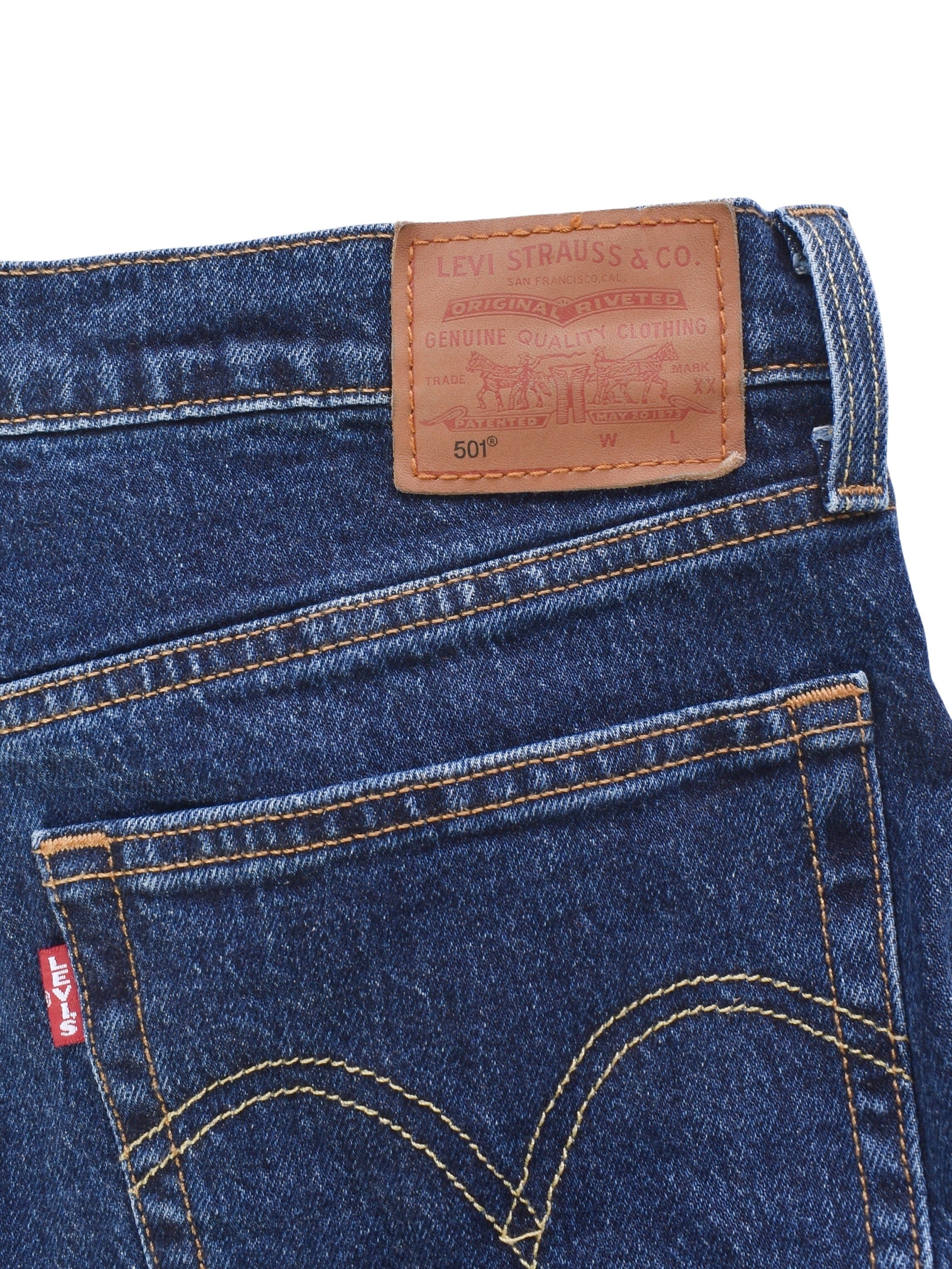 Levi's Jeans - W32 L26 / Blå / Kvinde - SassyLAB Secondhand