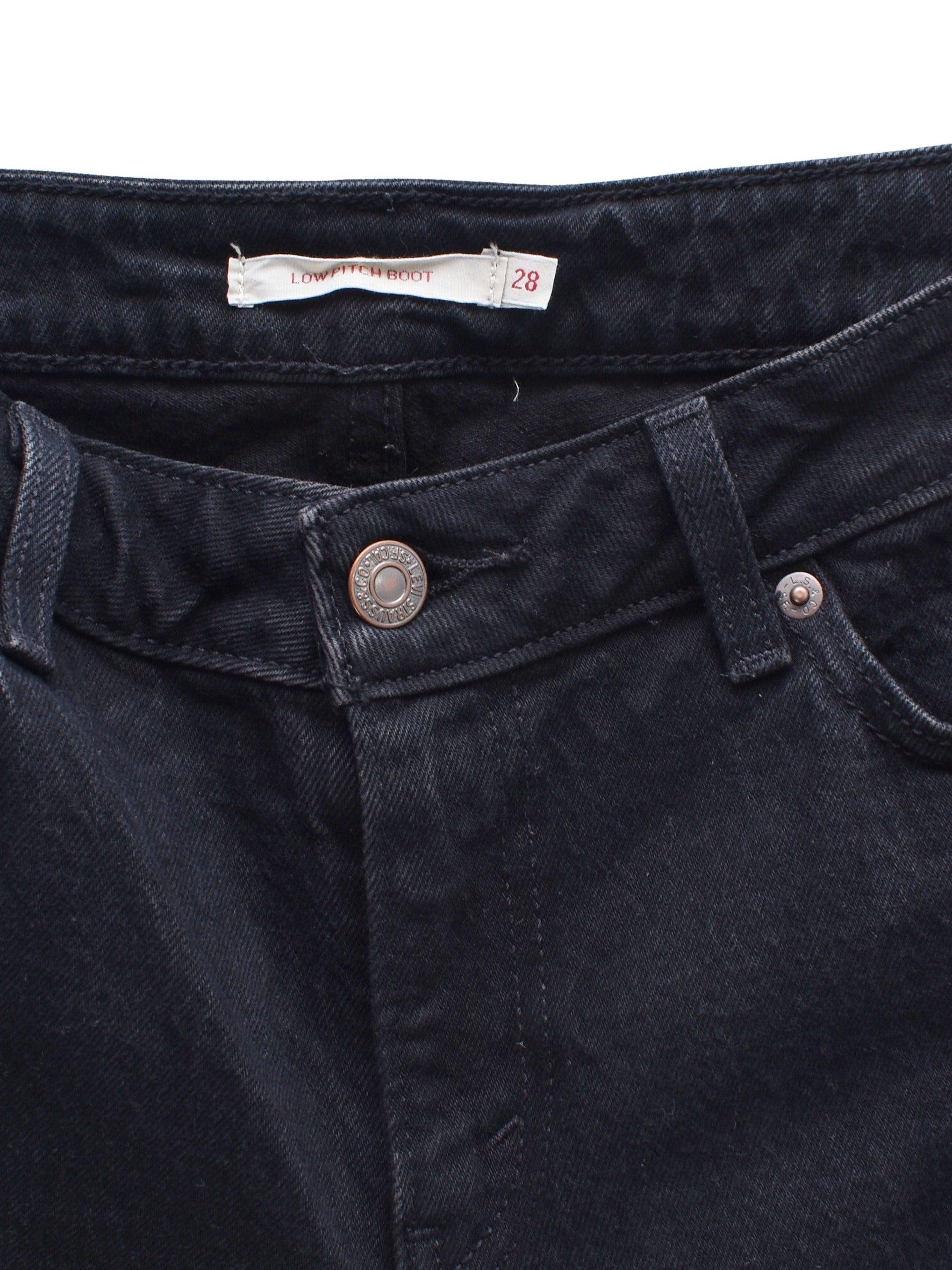Levis Jeans - 28 / Sort / Kvinde - SassyLAB Secondhand