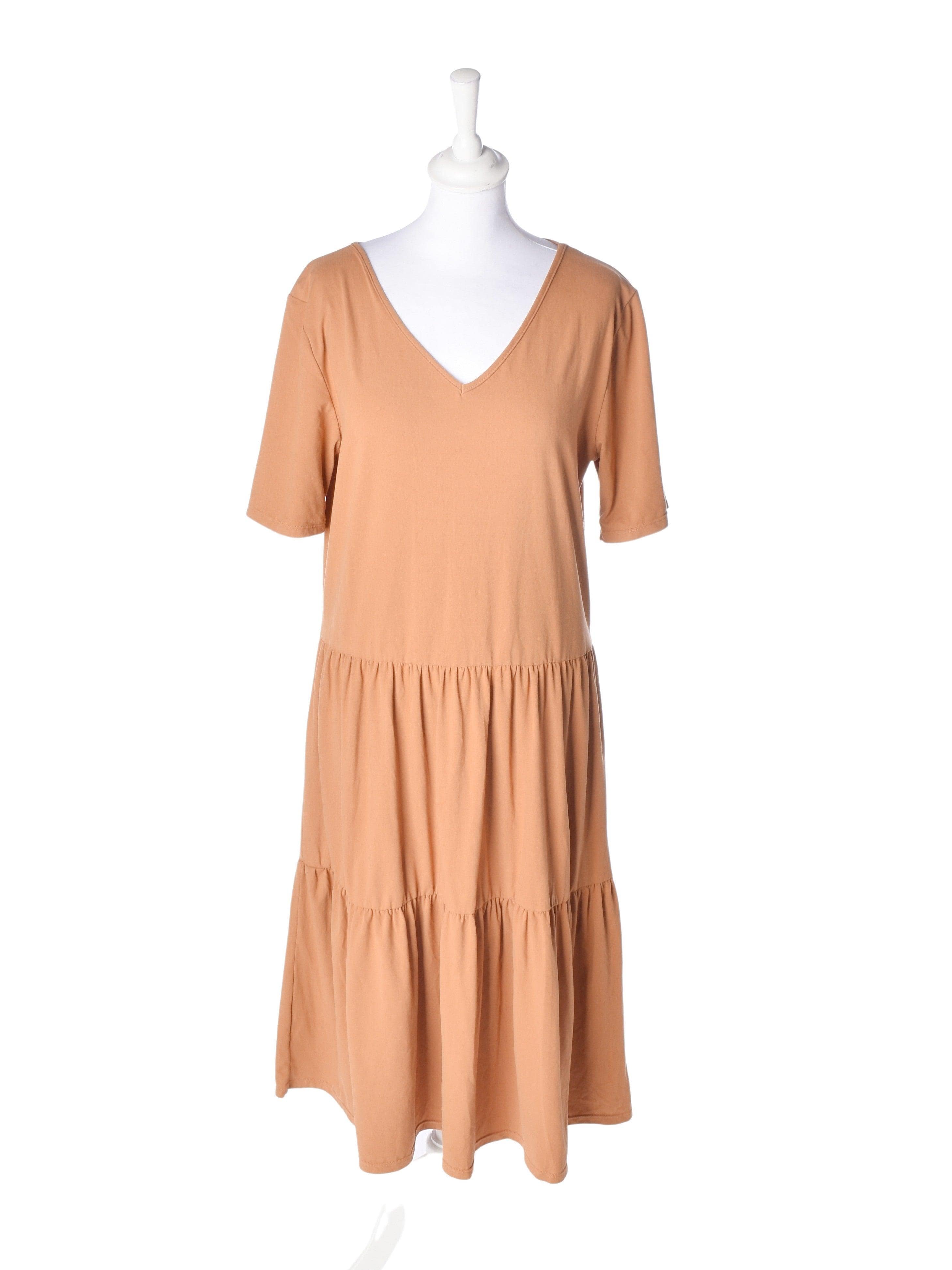 Liberté Kjole - S/M / Orange / Kvinde - SassyLAB Secondhand