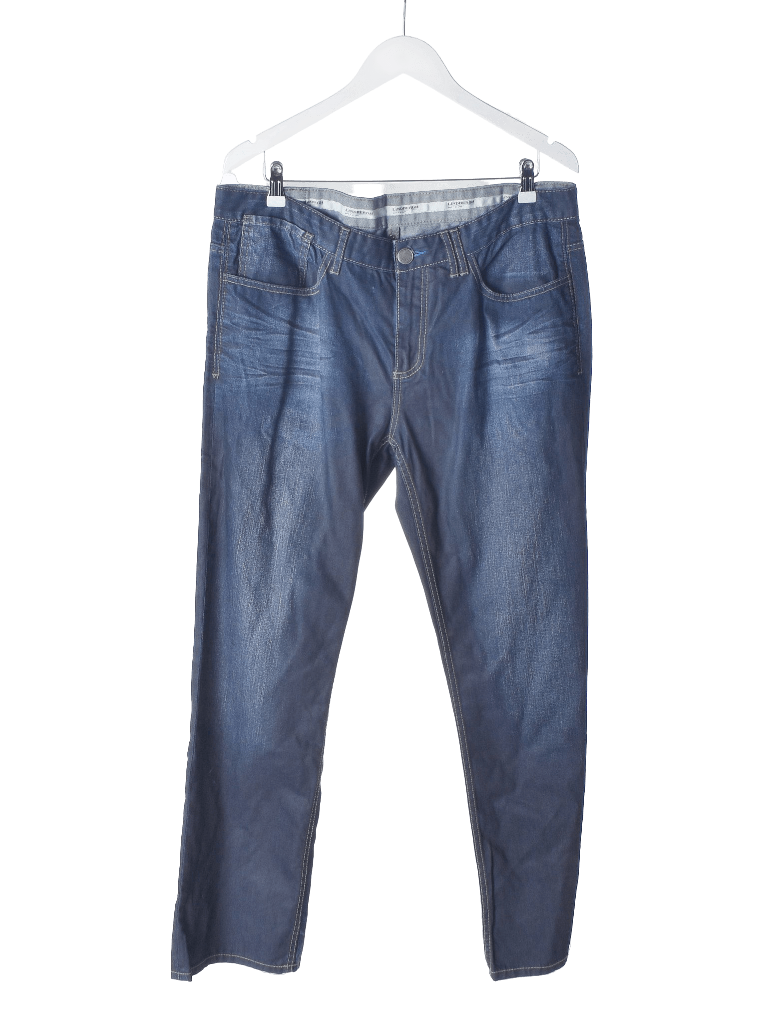 Lindbergh Jeans - W38 L32 / Blå / Mand - SassyLAB Secondhand