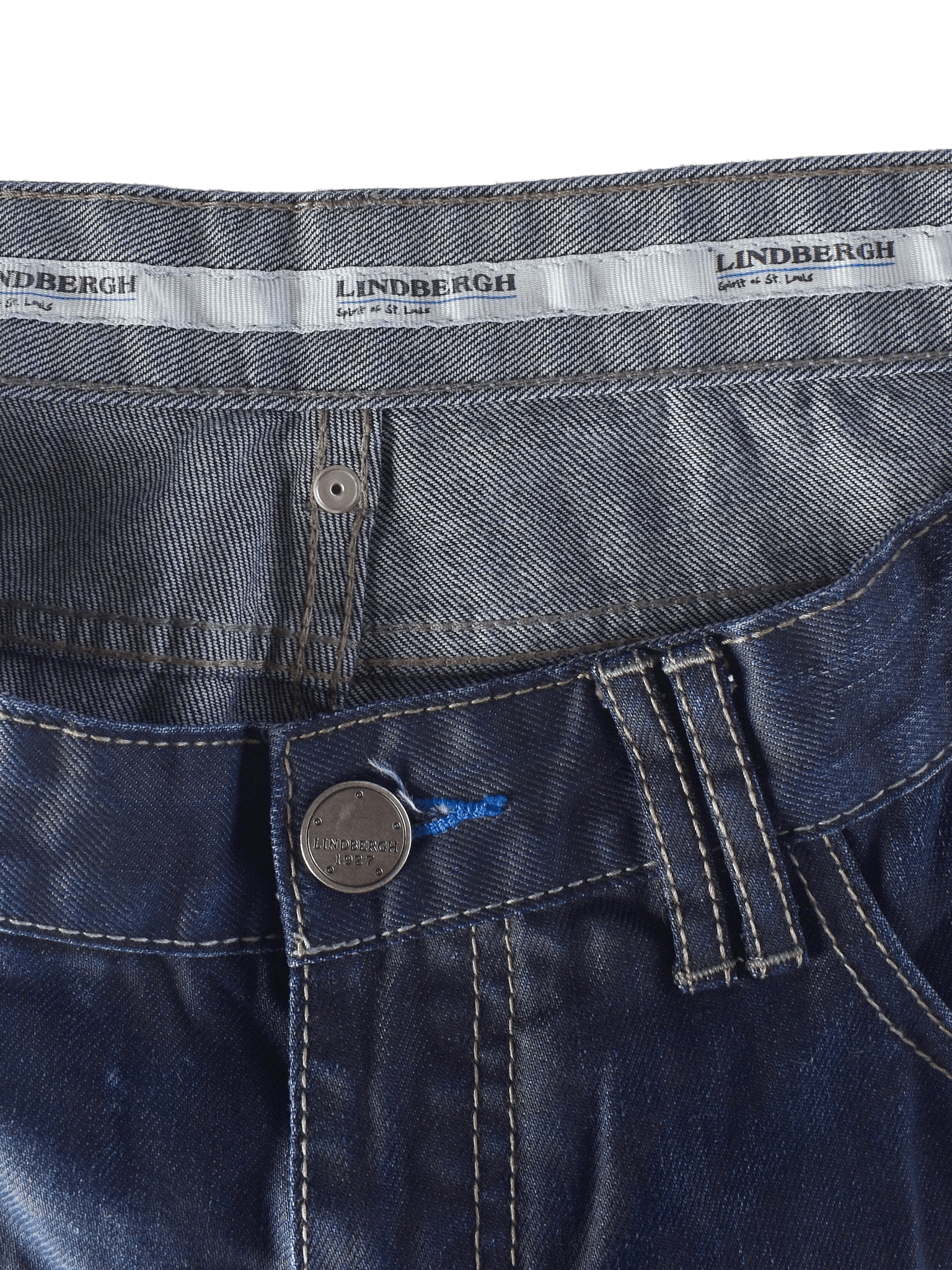 Lindbergh Jeans - W38 L32 / Blå / Mand - SassyLAB Secondhand