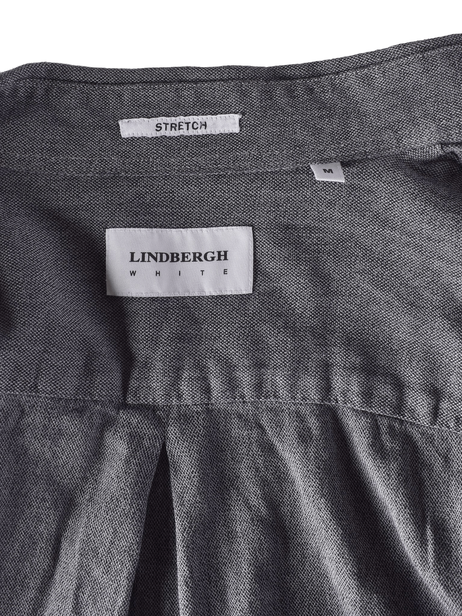 Lindbergh Skjorte - M / Grå / Mand - SassyLAB Secondhand