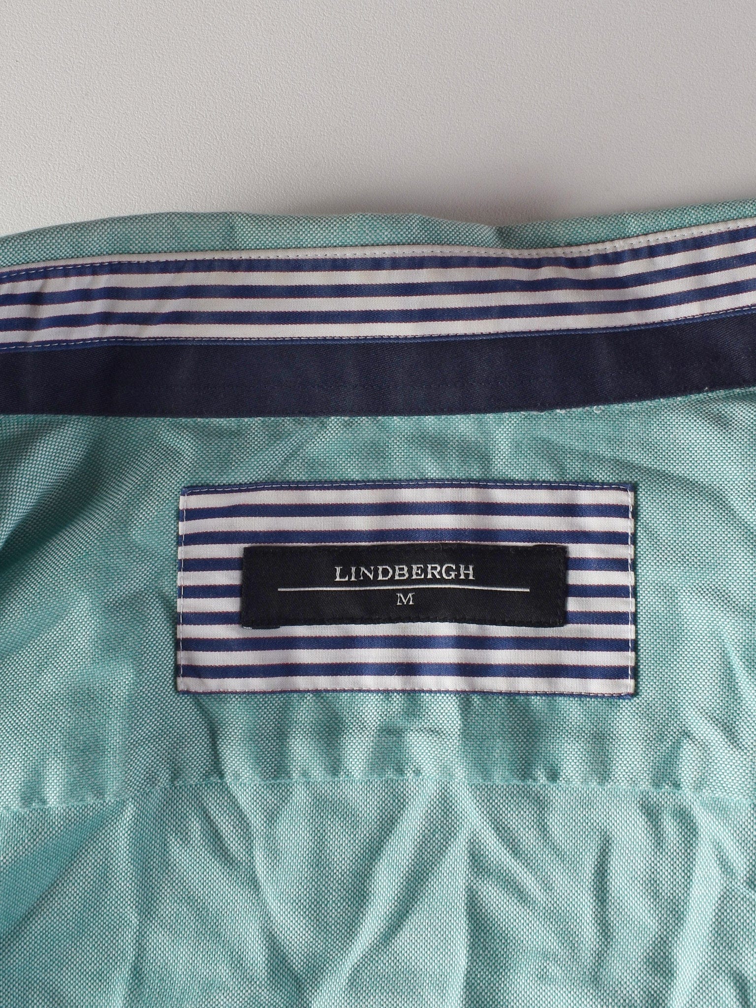 Lindbergh Skjorte - M / Grøn / Mand - SassyLAB Secondhand