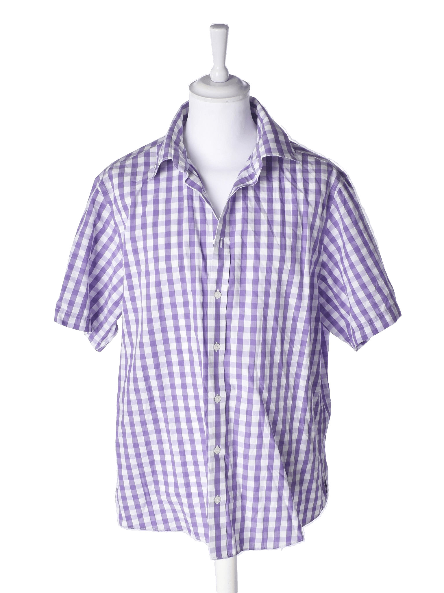 Lindbergh Skjorte - XXL / Lilla / Mand - SassyLAB Secondhand