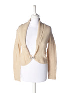 Lipo Lipo Cardigan - S / Beige / Kvinde - SassyLAB Secondhand