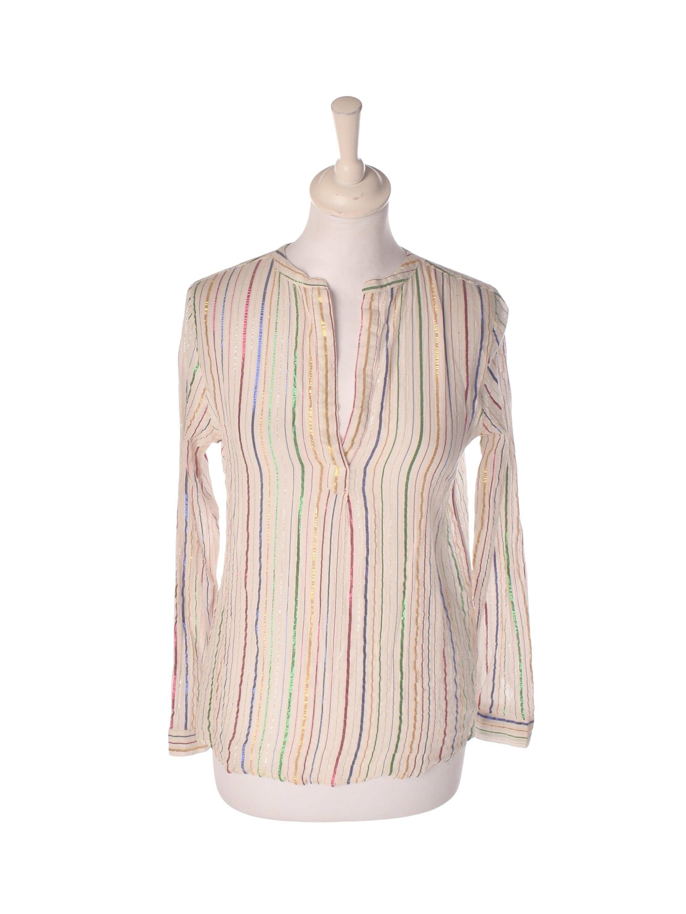 Lollys Laundry Bluse - XS / Hvid / Kvinde - SassyLAB Secondhand