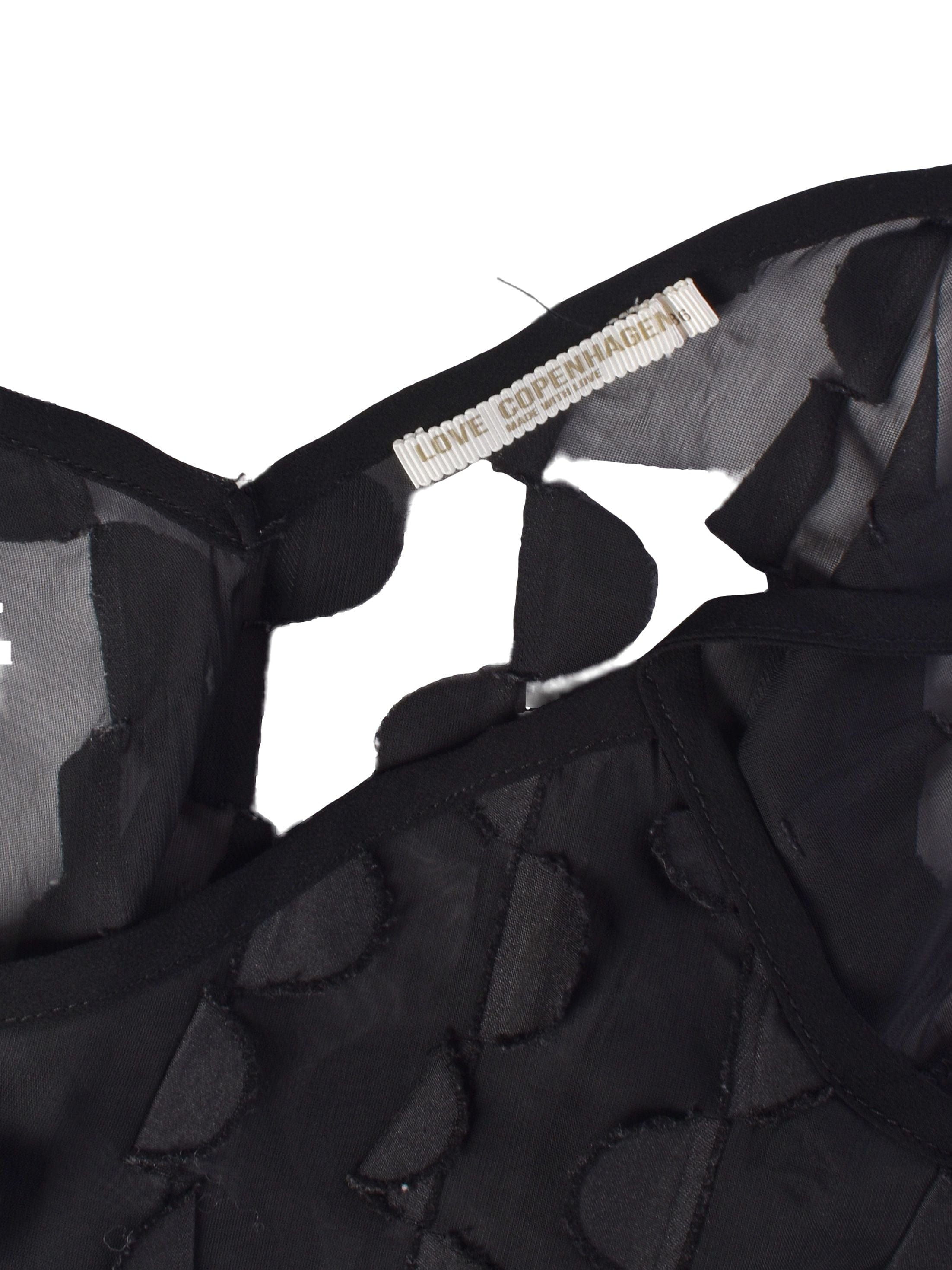 Love Copenhagen Top - 36 / Sort / Kvinde - SassyLAB Secondhand
