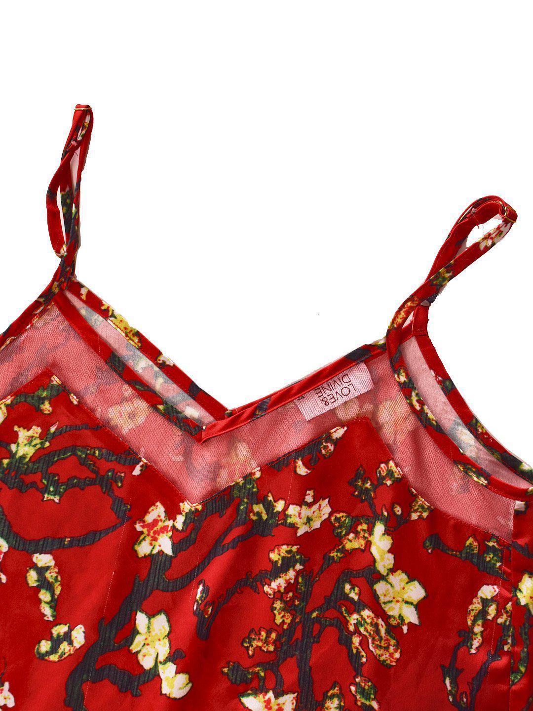 Love & Divine Top - XS / Rød / Kvinde - SassyLAB Secondhand
