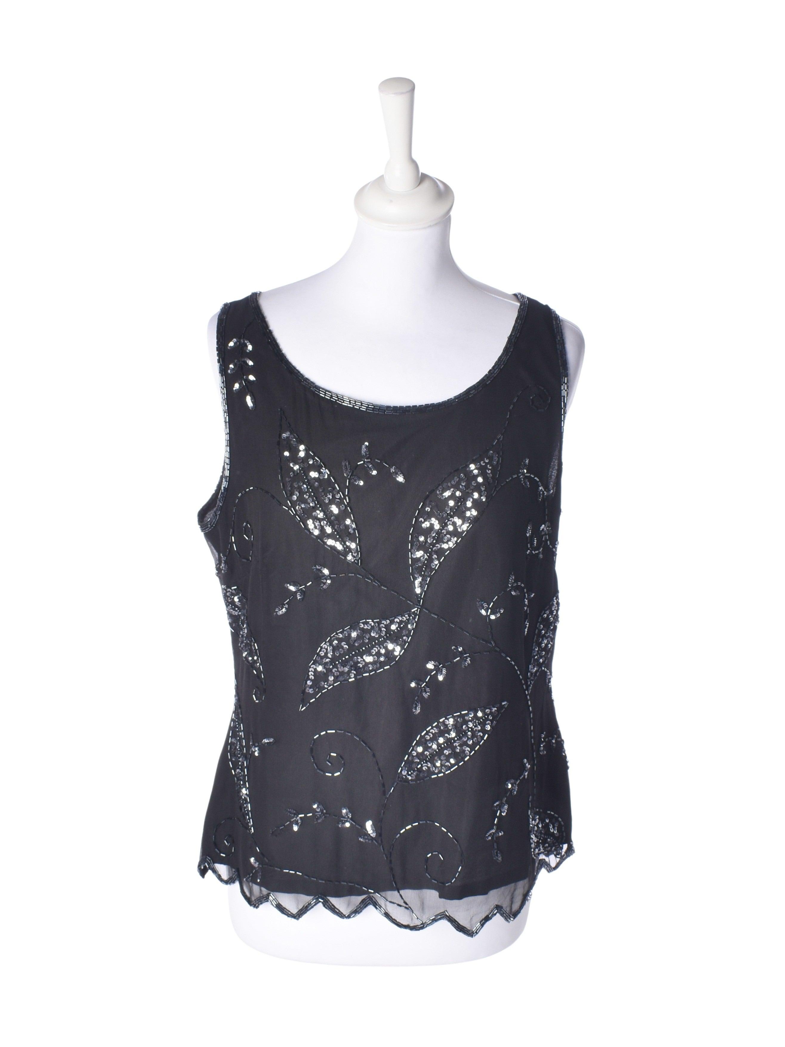 Lyndeua Top - 40 / Sort / Kvinde - SassyLAB Secondhand