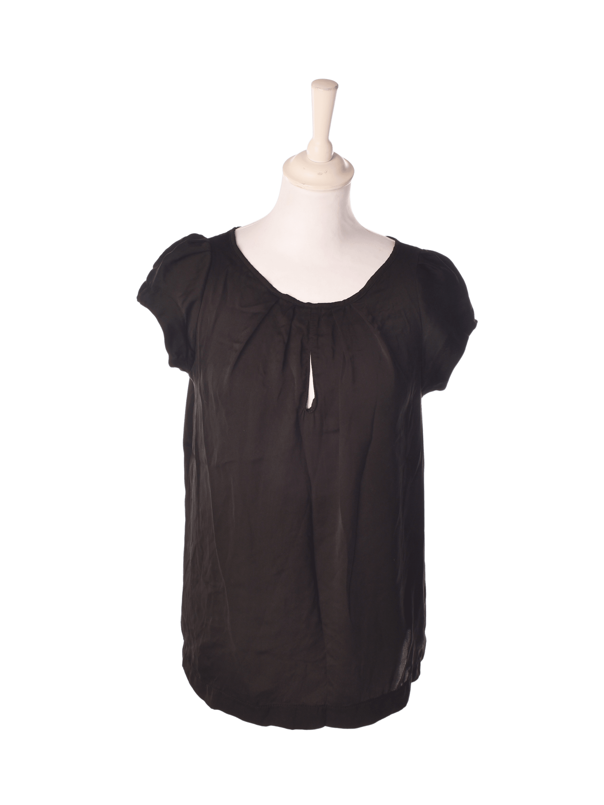 Made In Italy Bluse - S / Sort / Kvinde - SassyLAB Secondhand