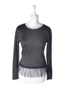 Mads Nørgaard Bluse - S / Sort / Kvinde - SassyLAB Secondhand