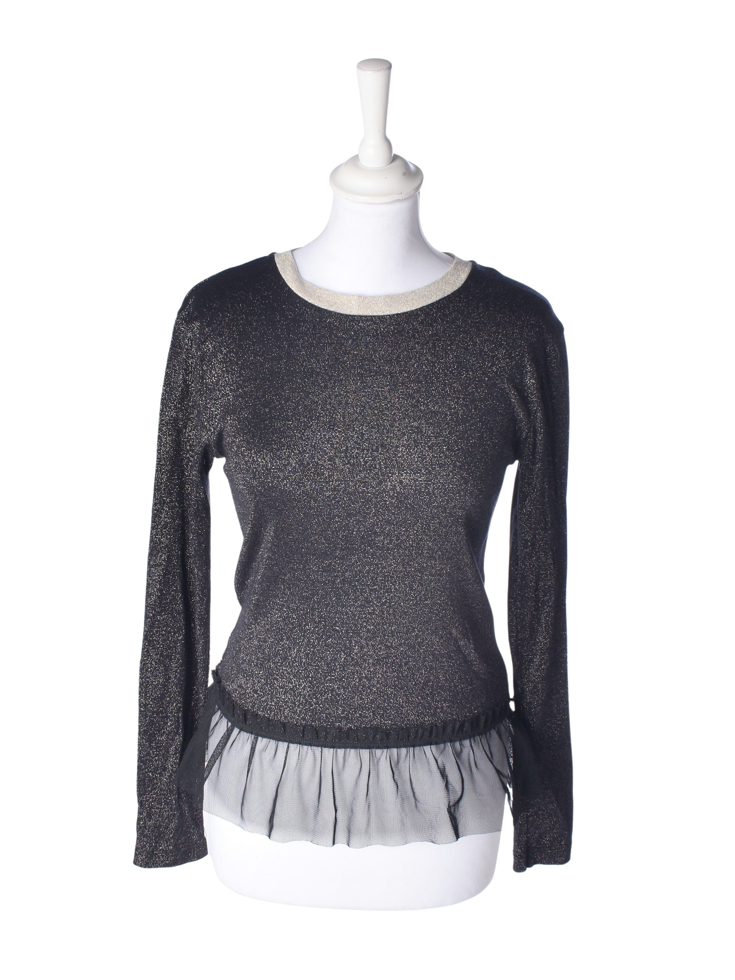 Mads Nørgaard Bluse - S / Sort / Kvinde - SassyLAB Secondhand
