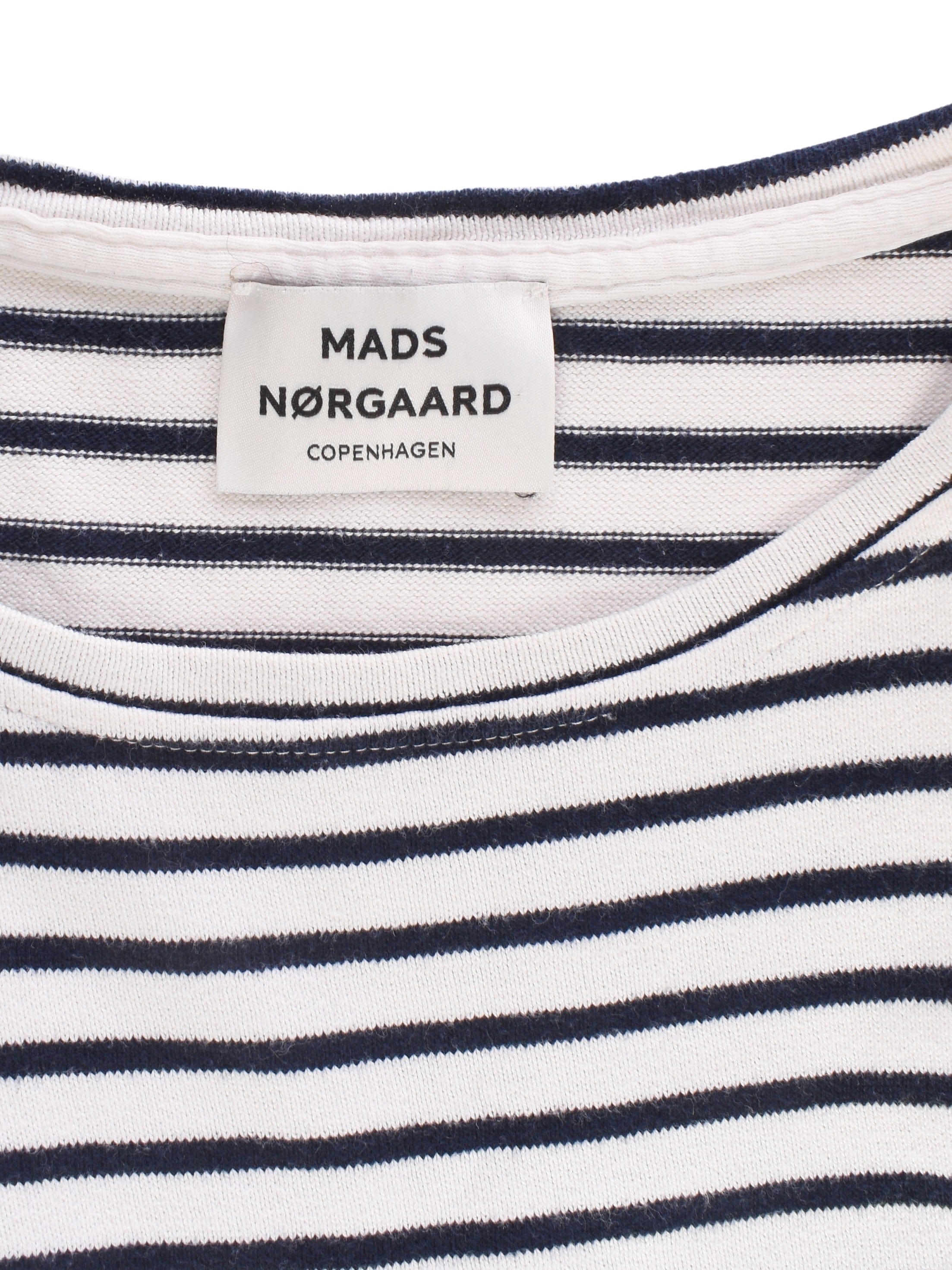 Mads Nørgaard Kjole - XS / Hvid / Kvinde - SassyLAB Secondhand