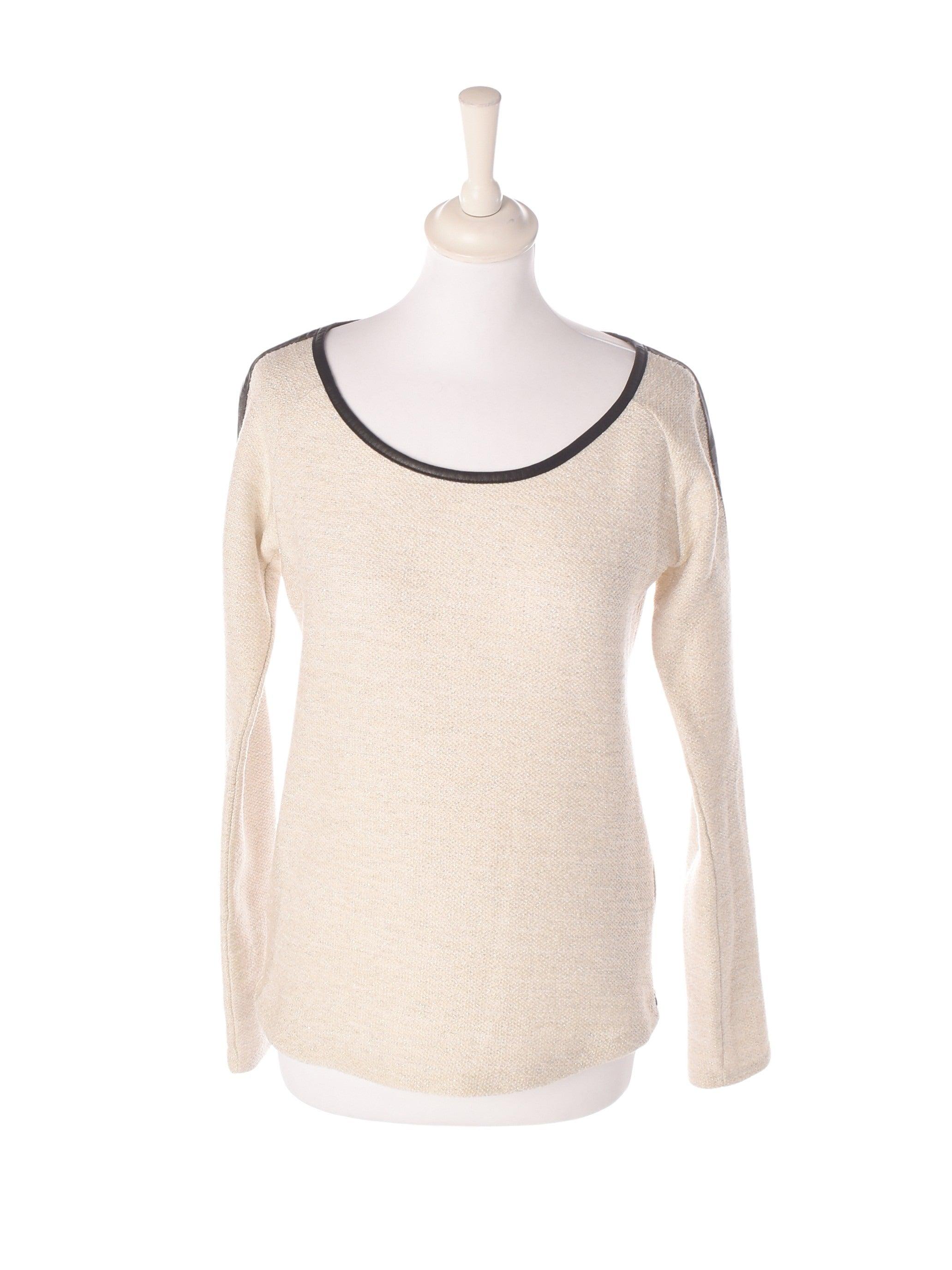 Maison Scotch Sweater - S / Hvid / Kvinde - SassyLAB Secondhand