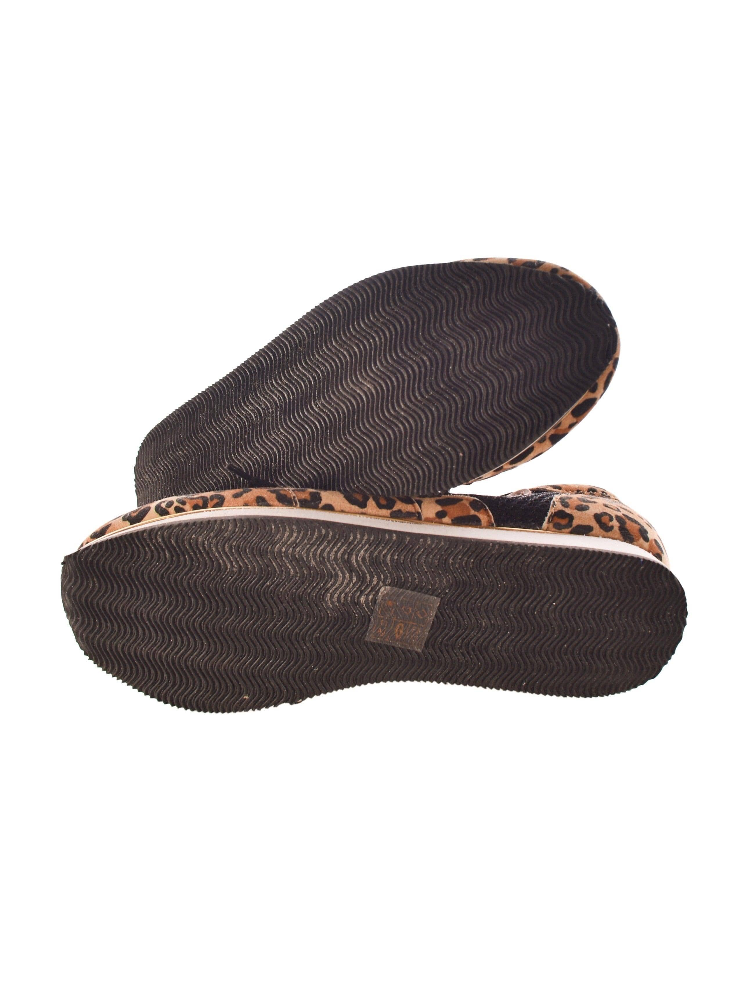 Maison Shoeshibar Sneakers - 38 / Dyreprint / Kvinde - SassyLAB Secondhand