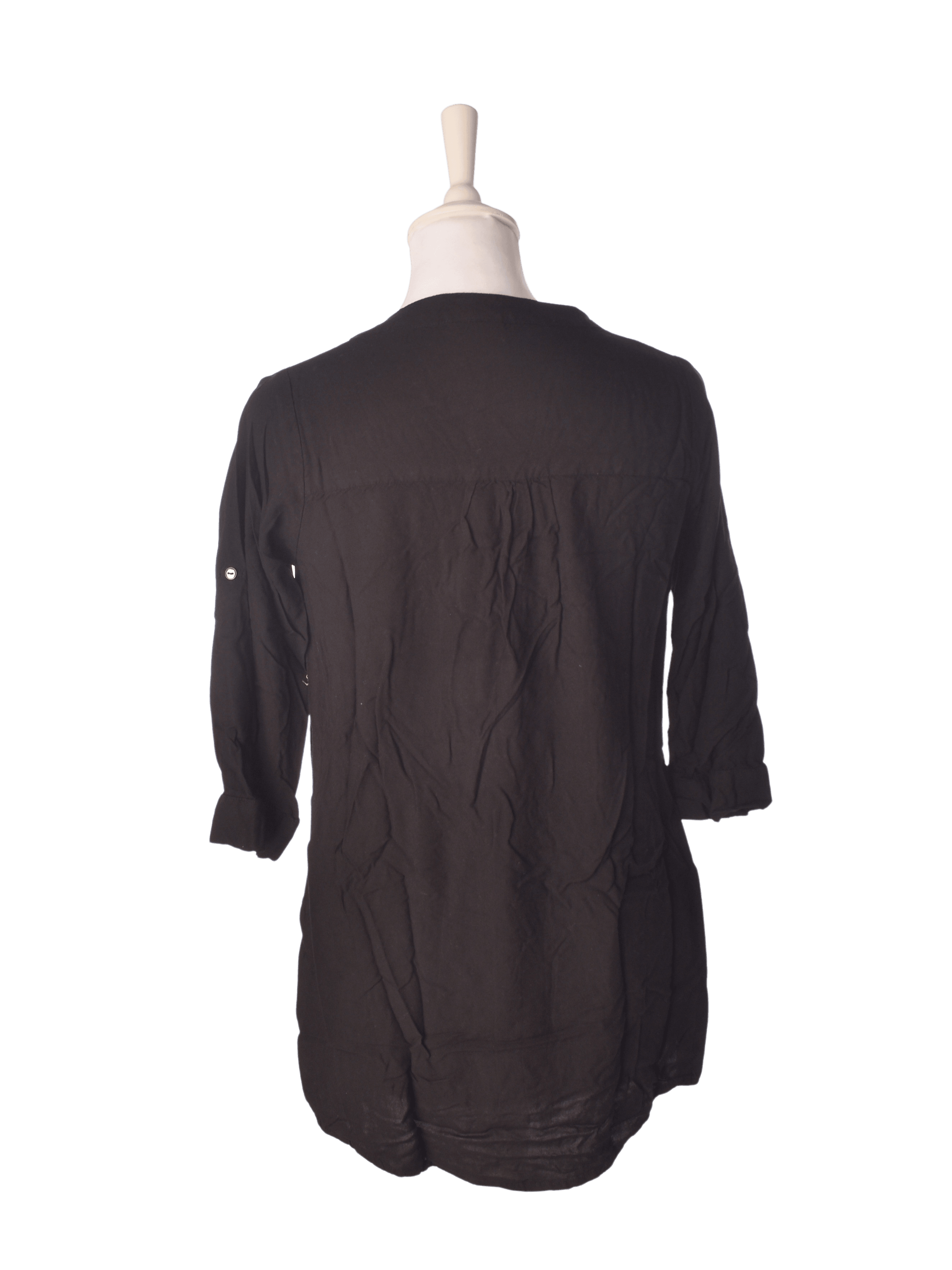 MAMA.LICIOUS Bluse - XS / Sort / Kvinde - SassyLAB Secondhand