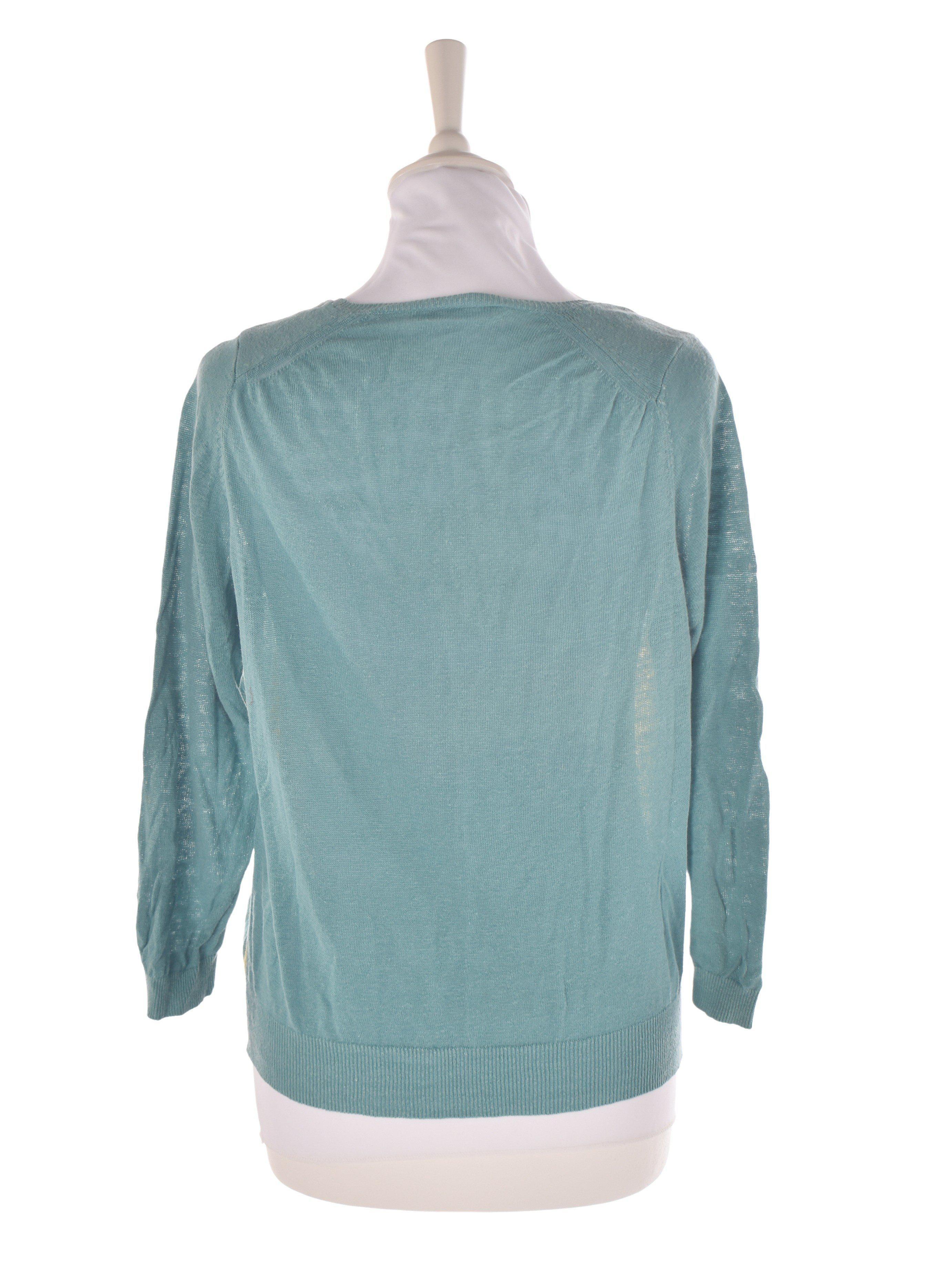 Mansted Cardigan - 36 / Blå / Kvinde - SassyLAB Secondhand