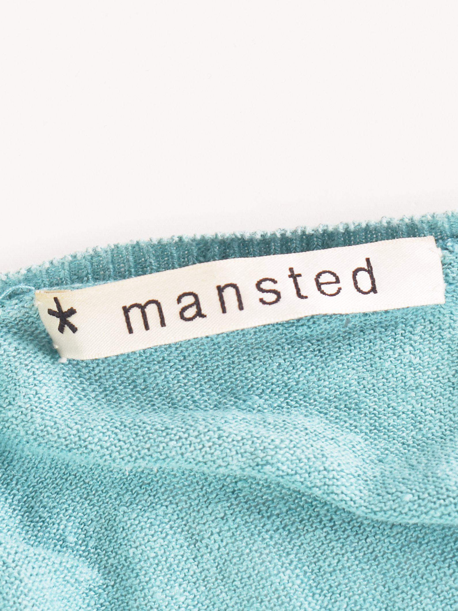 Mansted Cardigan - 36 / Blå / Kvinde - SassyLAB Secondhand