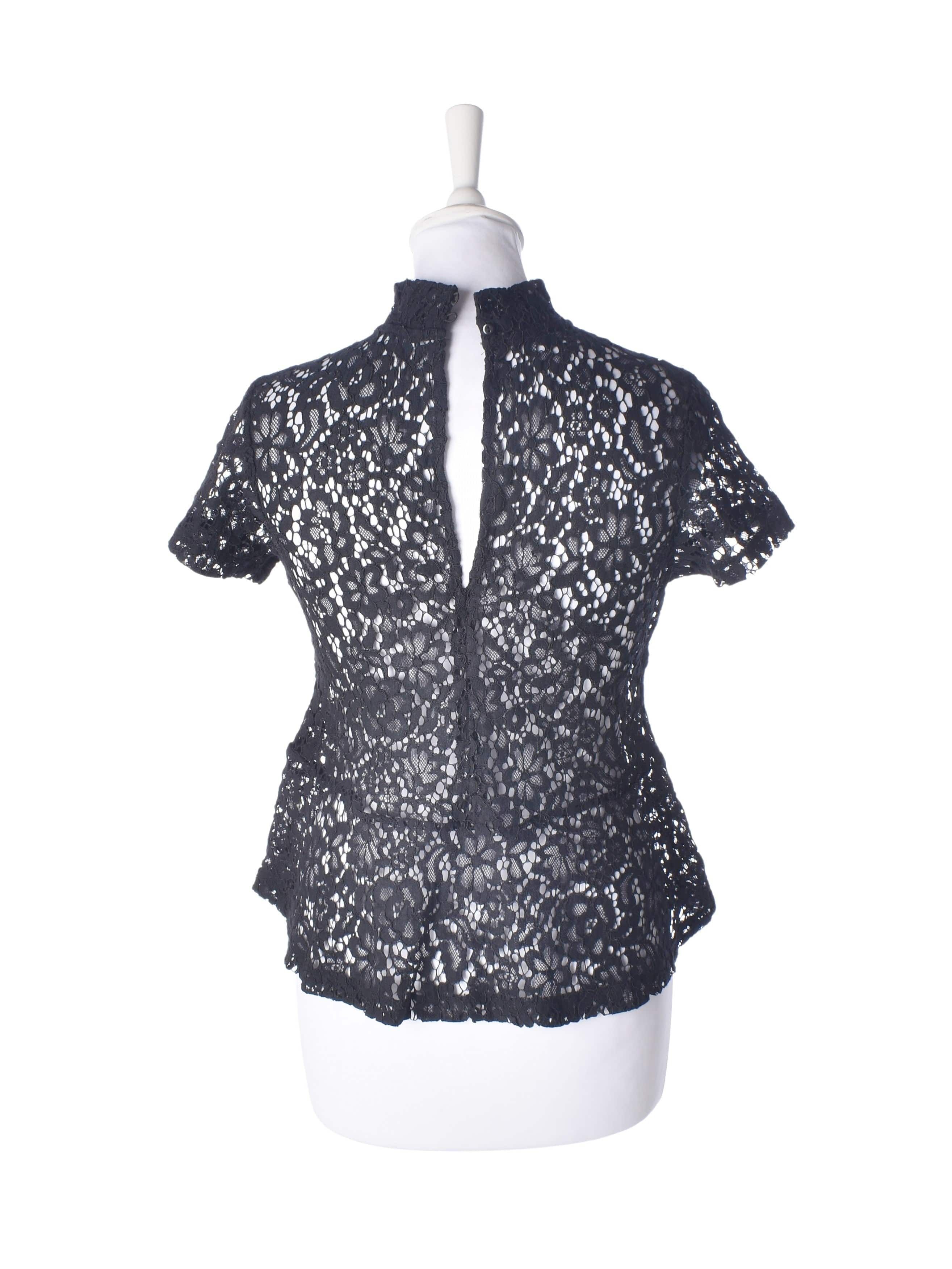 Mapp Bluse - M / Sort / Kvinde - SassyLAB Secondhand