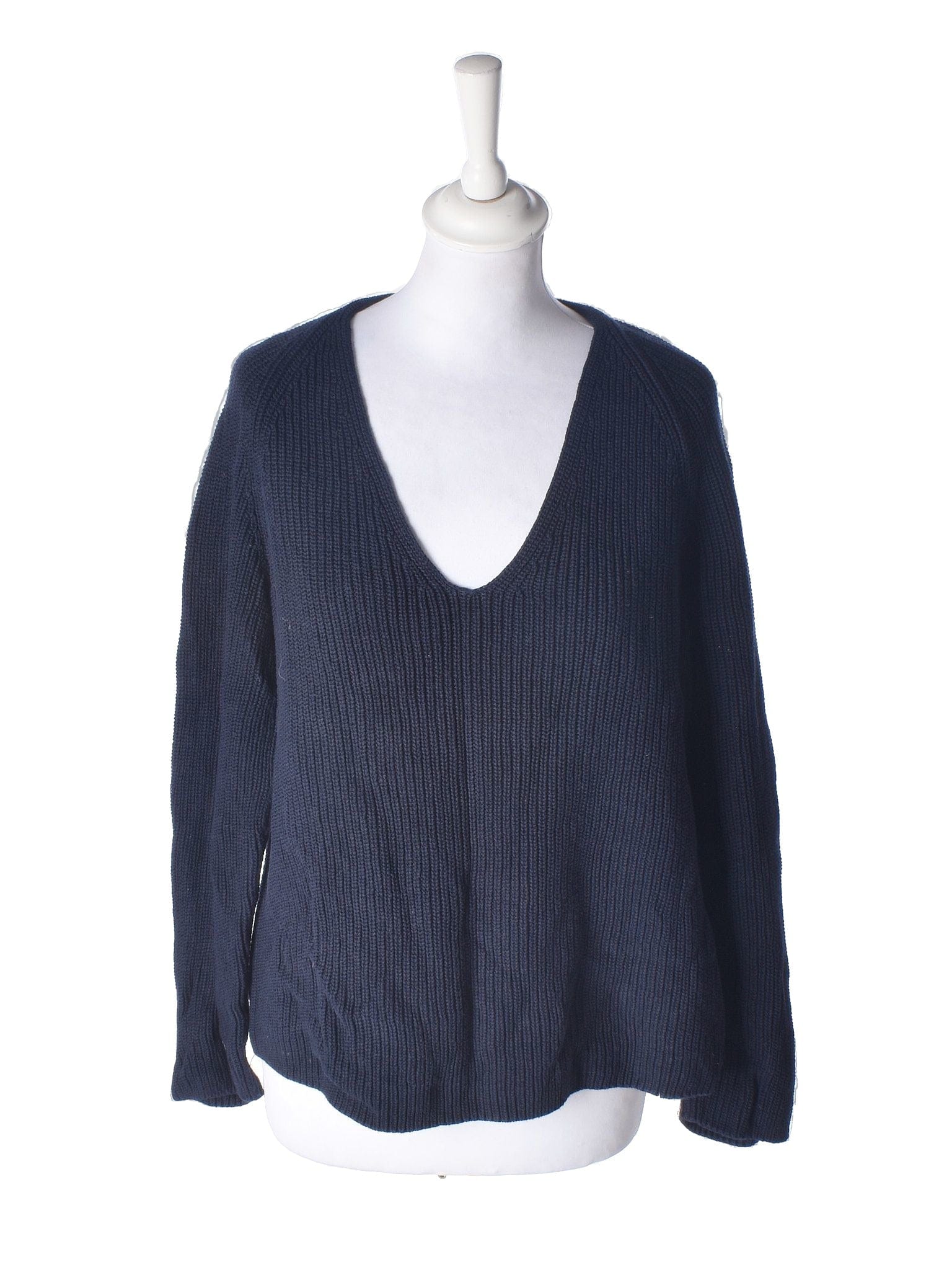 Marc O'Polo Strik - L / Blå / Kvinde - SassyLAB Secondhand