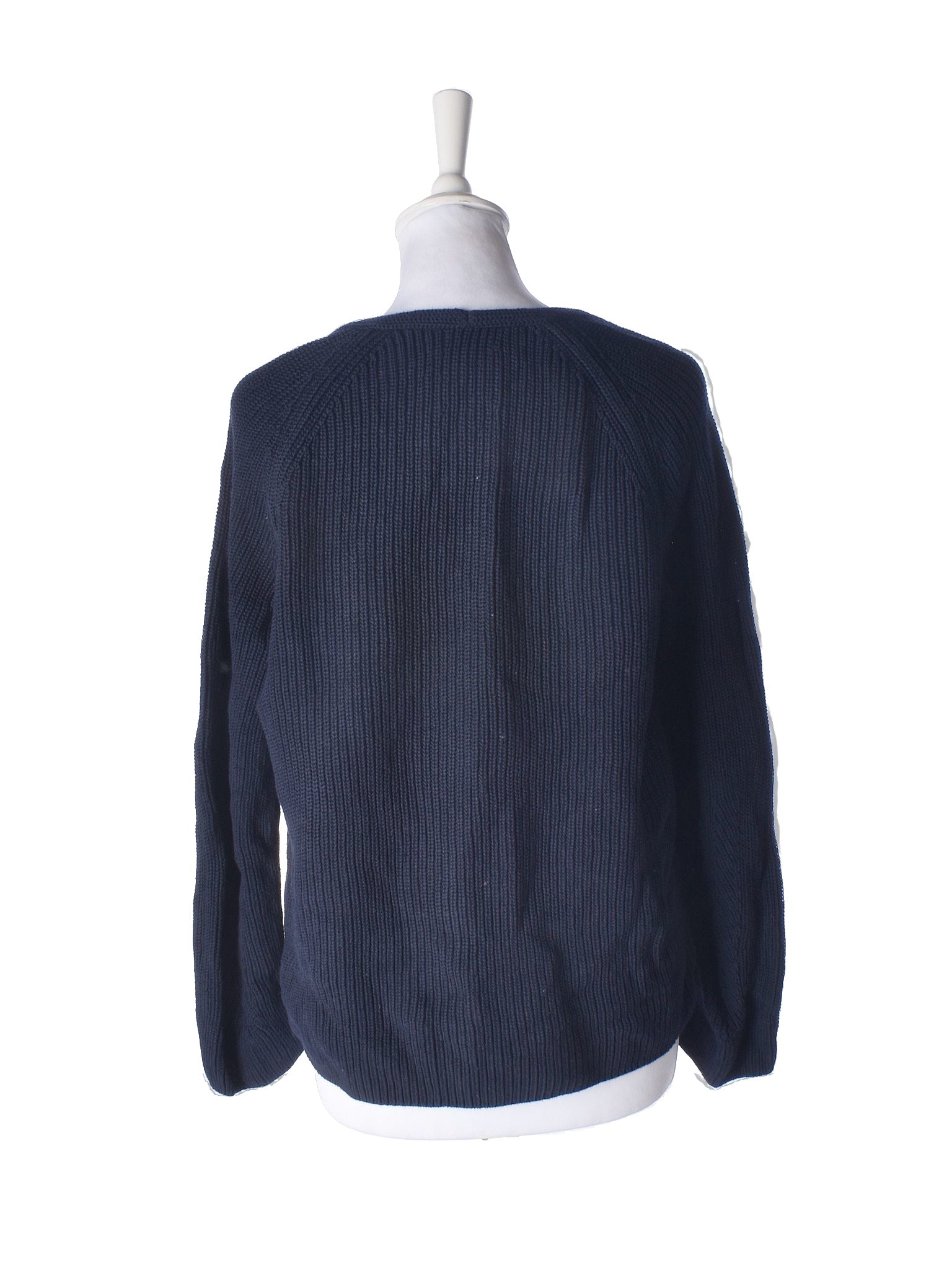 Marc O'Polo Strik - L / Blå / Kvinde - SassyLAB Secondhand