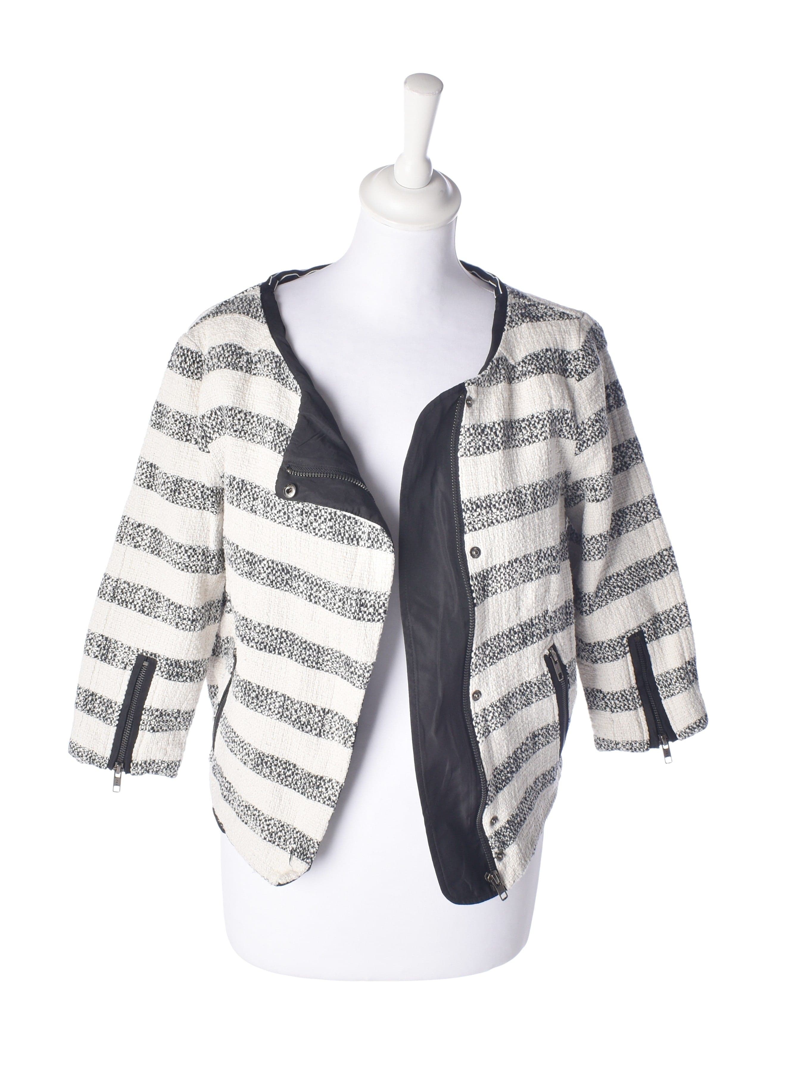 Margit Brandt Jakke - 40 / Hvid / Kvinde - SassyLAB Secondhand