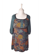 Margot Kjole - L / Multifarvet / Kvinde - SassyLAB Secondhand