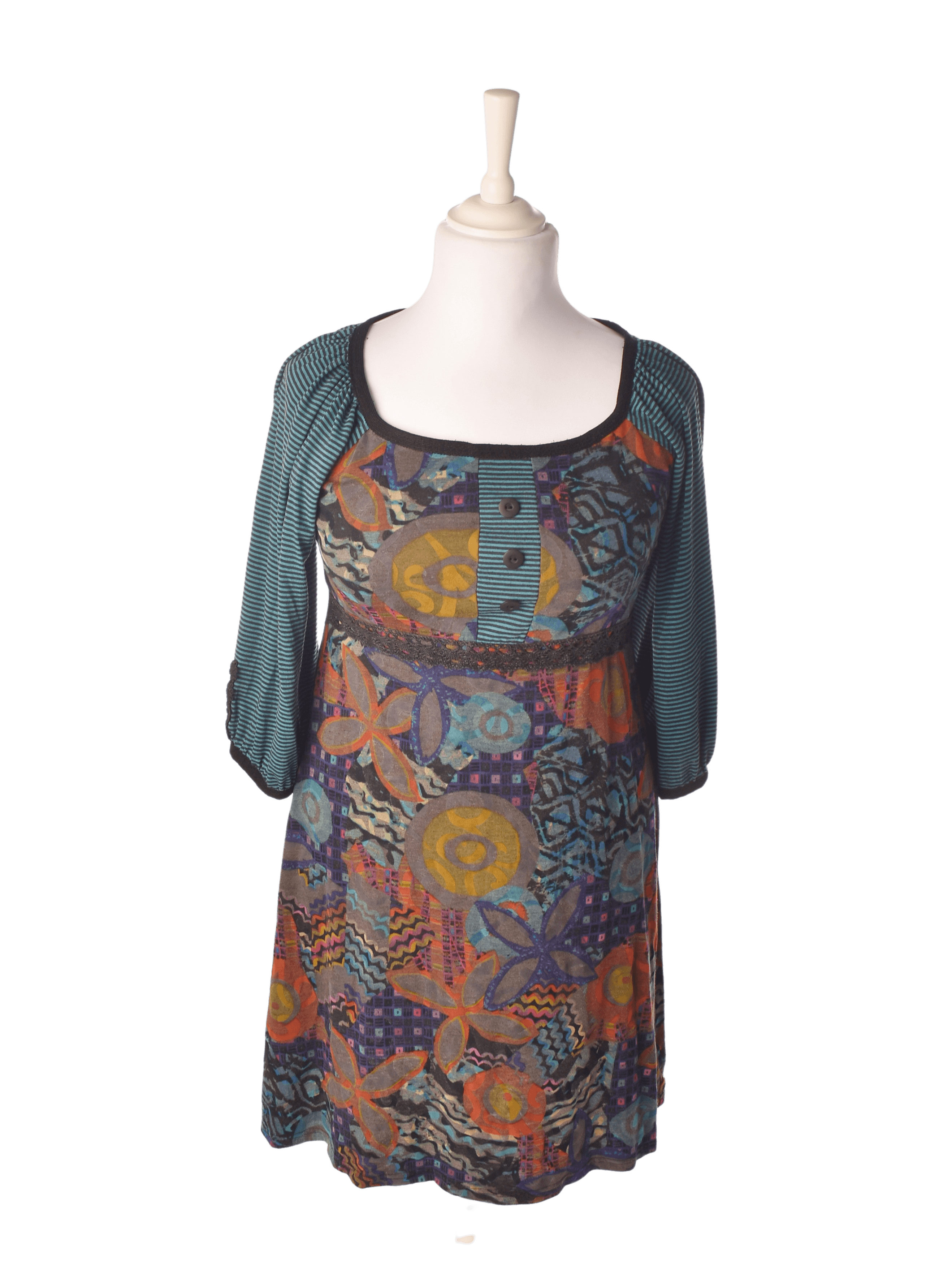 Margot Kjole - L / Multifarvet / Kvinde - SassyLAB Secondhand