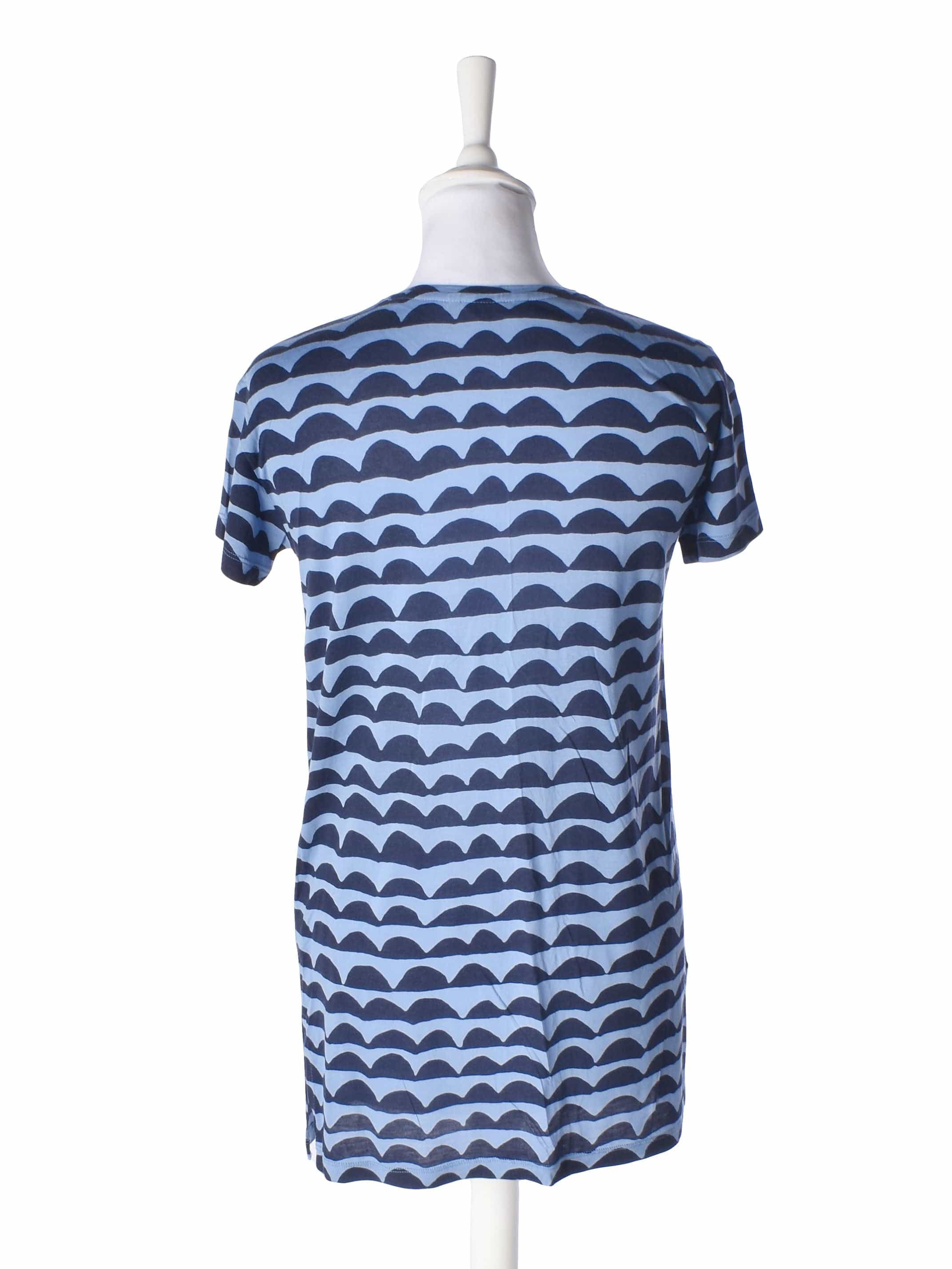 Marimekko T-Shirt - S / Blå / Kvinde - SassyLAB Secondhand