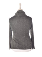 Mario Cotelli Bluse - L / Sort / Kvinde - SassyLAB Secondhand